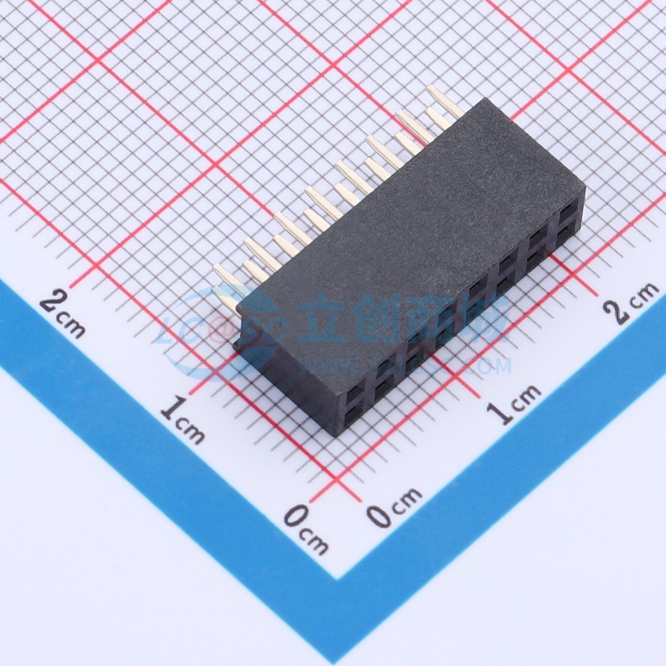 点击查看大图 PM-2.54-2*08-8.5-ZZ实物图