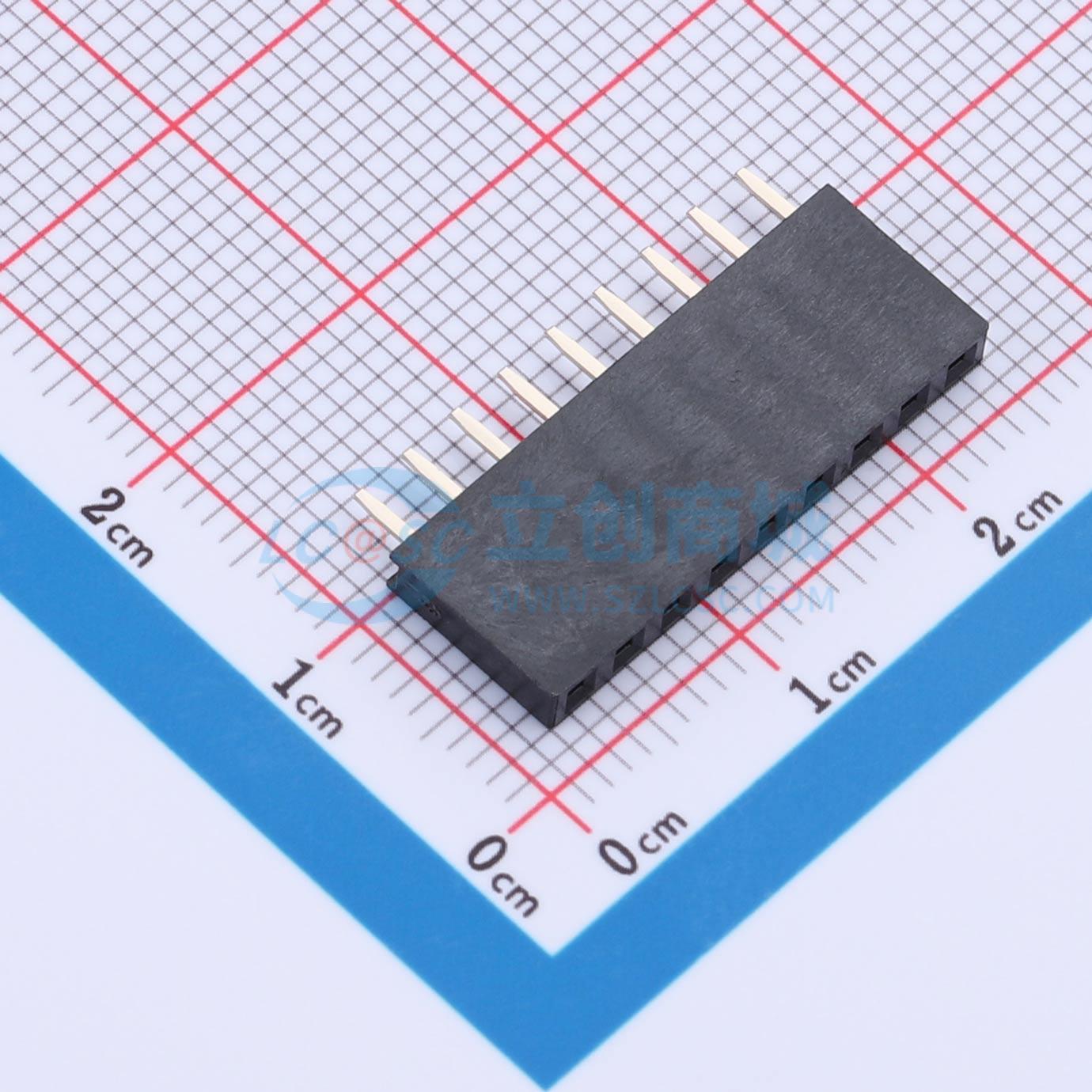 点击查看大图 PM-2.54-1*09-8.5-ZZ实物图