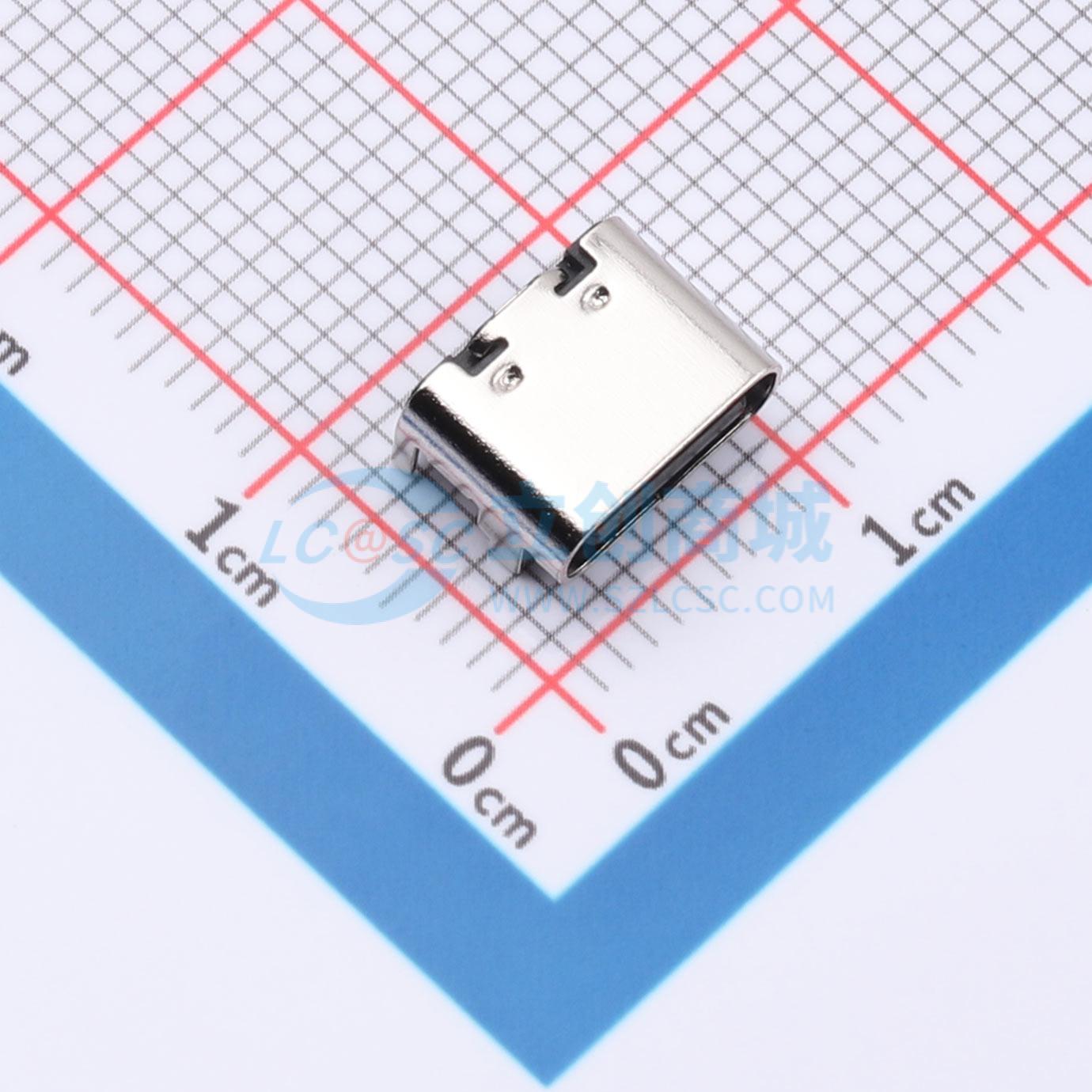 点击查看大图 TYPE-C-16P-BS-6.5-3MD实物图