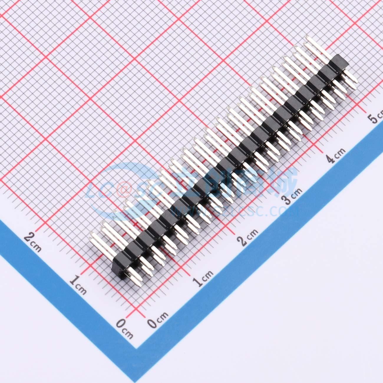 点击查看大图 PZ-2.54-2*20-8.5-ZZ实物图
