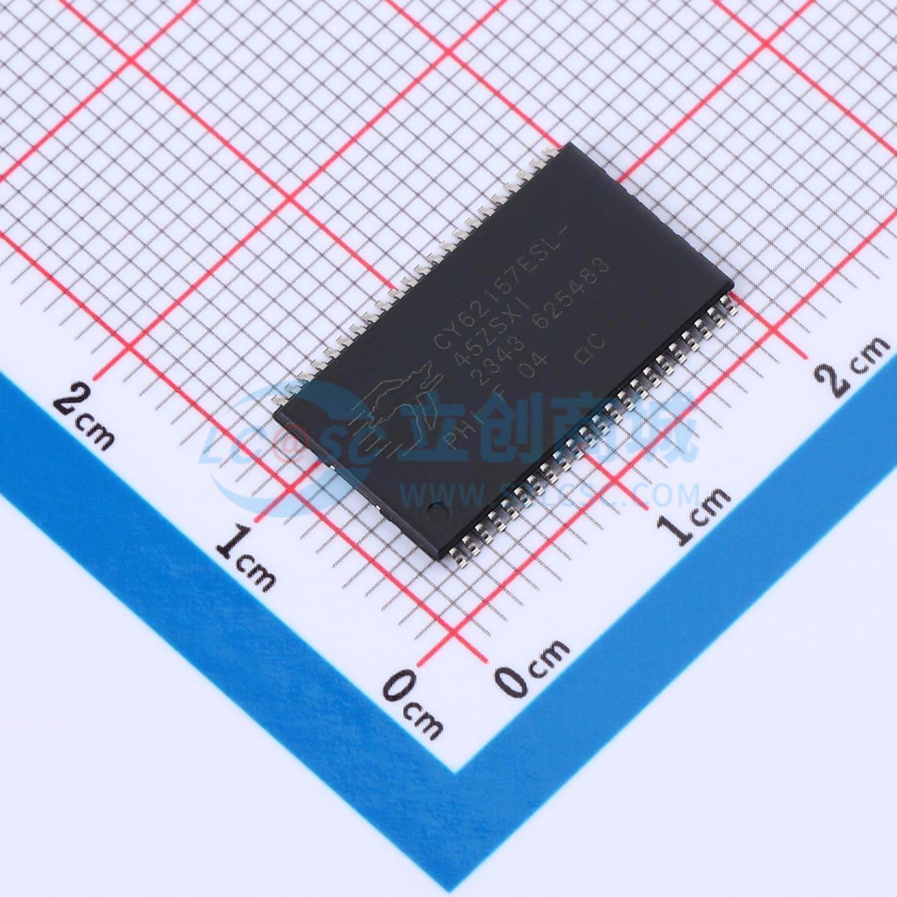 点击查看大图 CY62157ESL-45ZSXI实物图