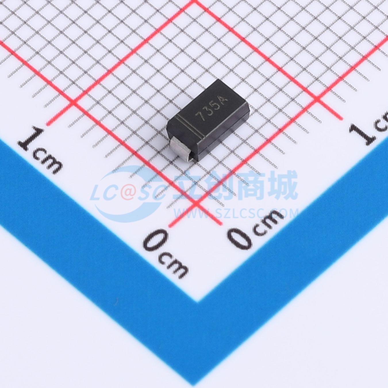 点击查看大图 1SMA4735A实物图