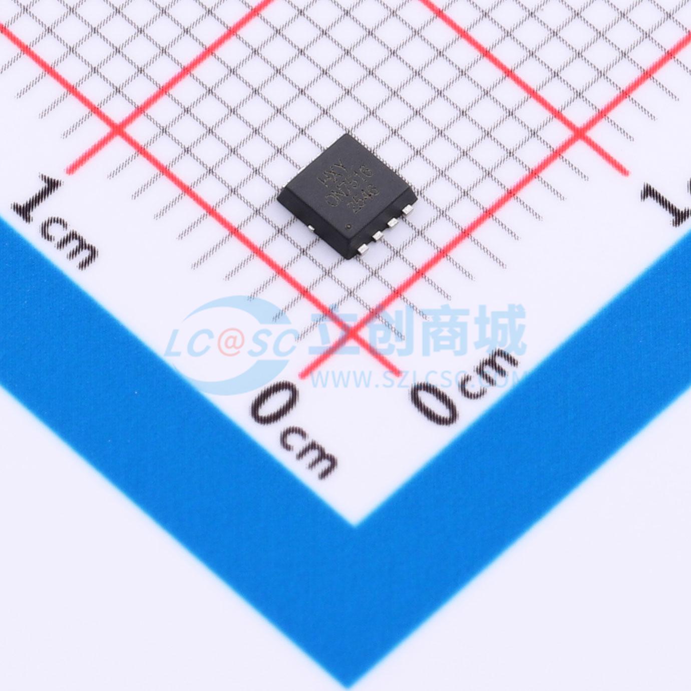 点击查看大图 AON7516实物图