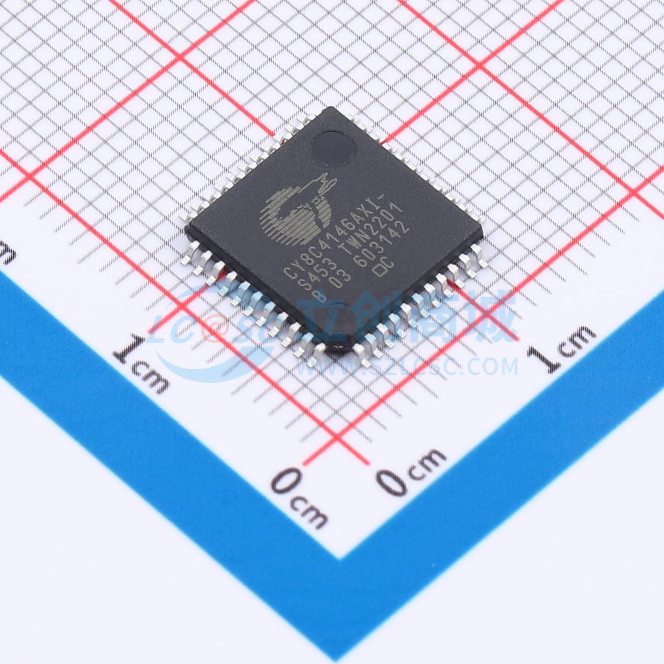点击查看大图 CY8C4146AXI-S453实物图