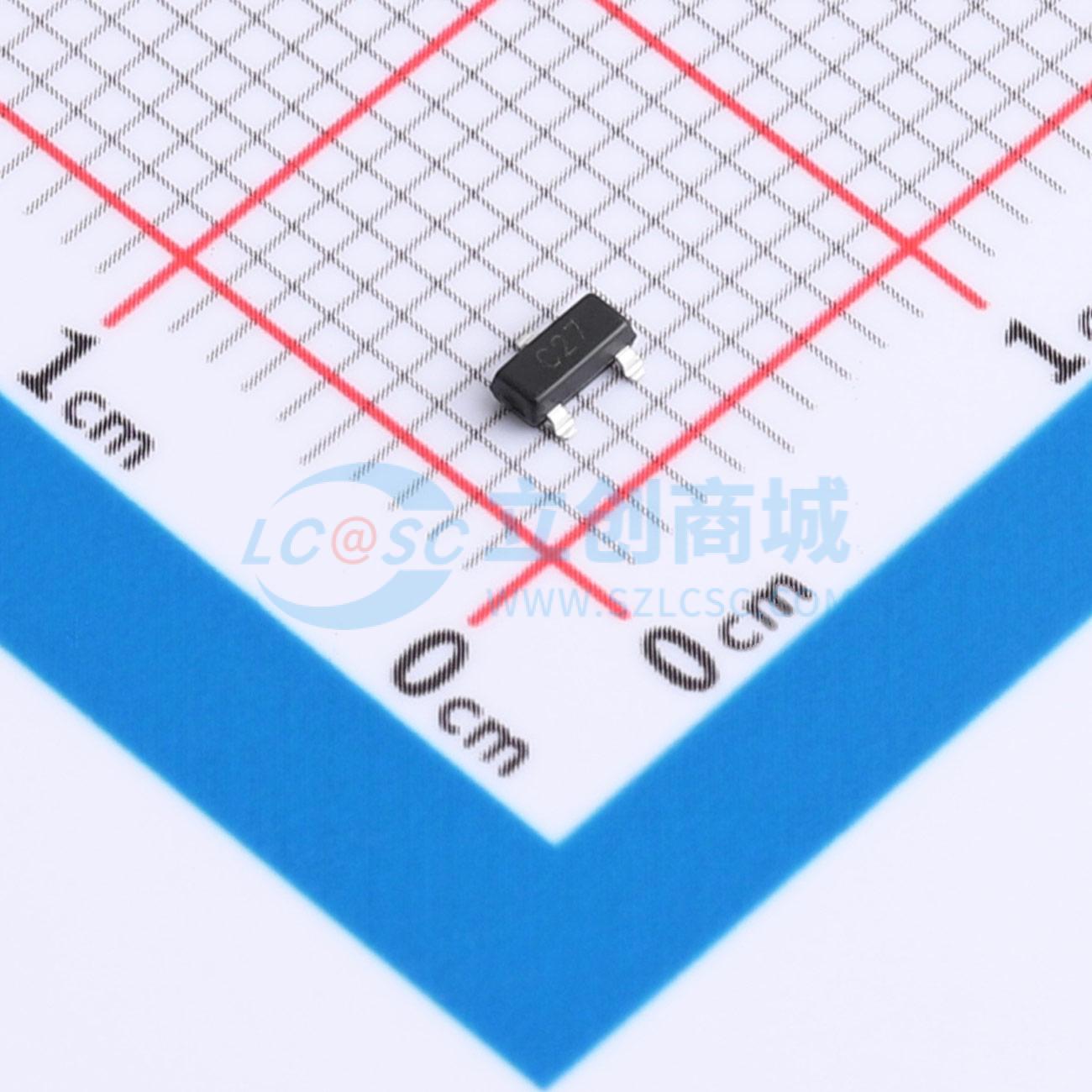 点击查看大图 PESD27VV2BT-Q(ES)实物图