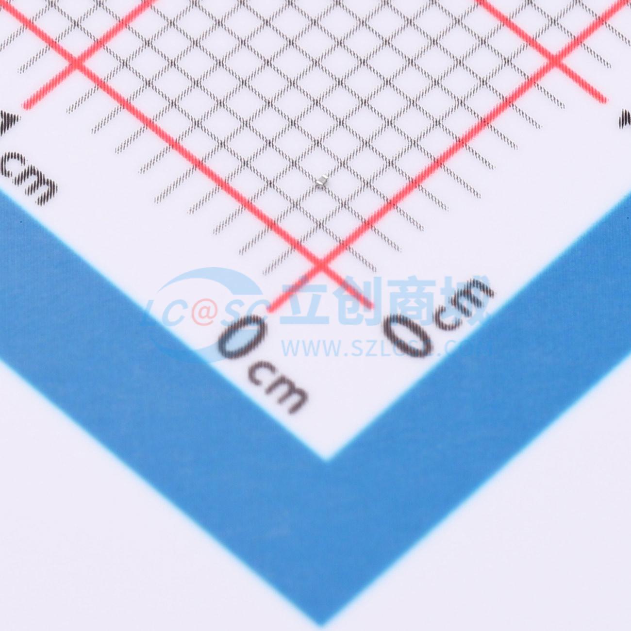 点击查看大图 GRM0225C1H1R0CA03L实物图