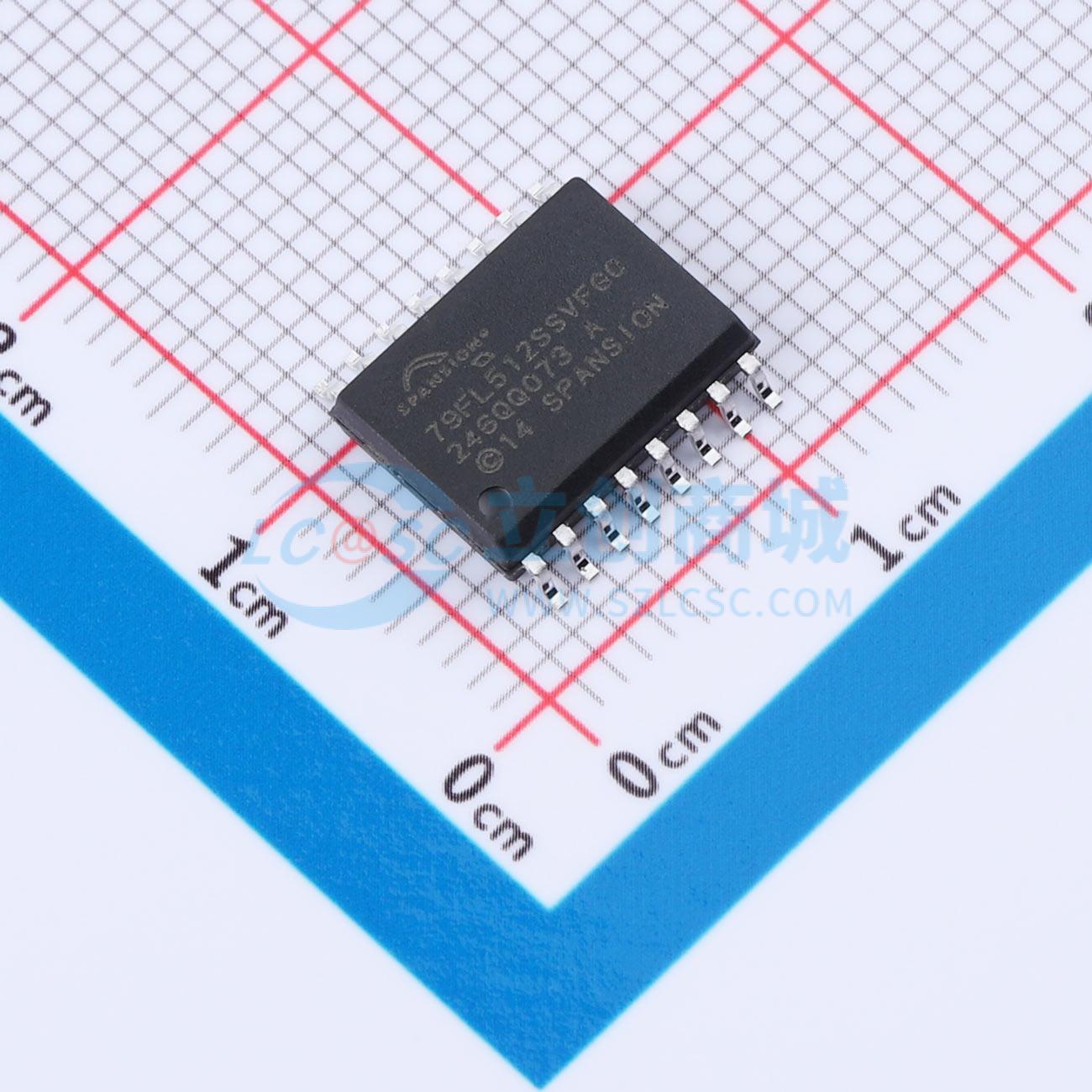 点击查看大图 S79FL512SDSMFVG01实物图