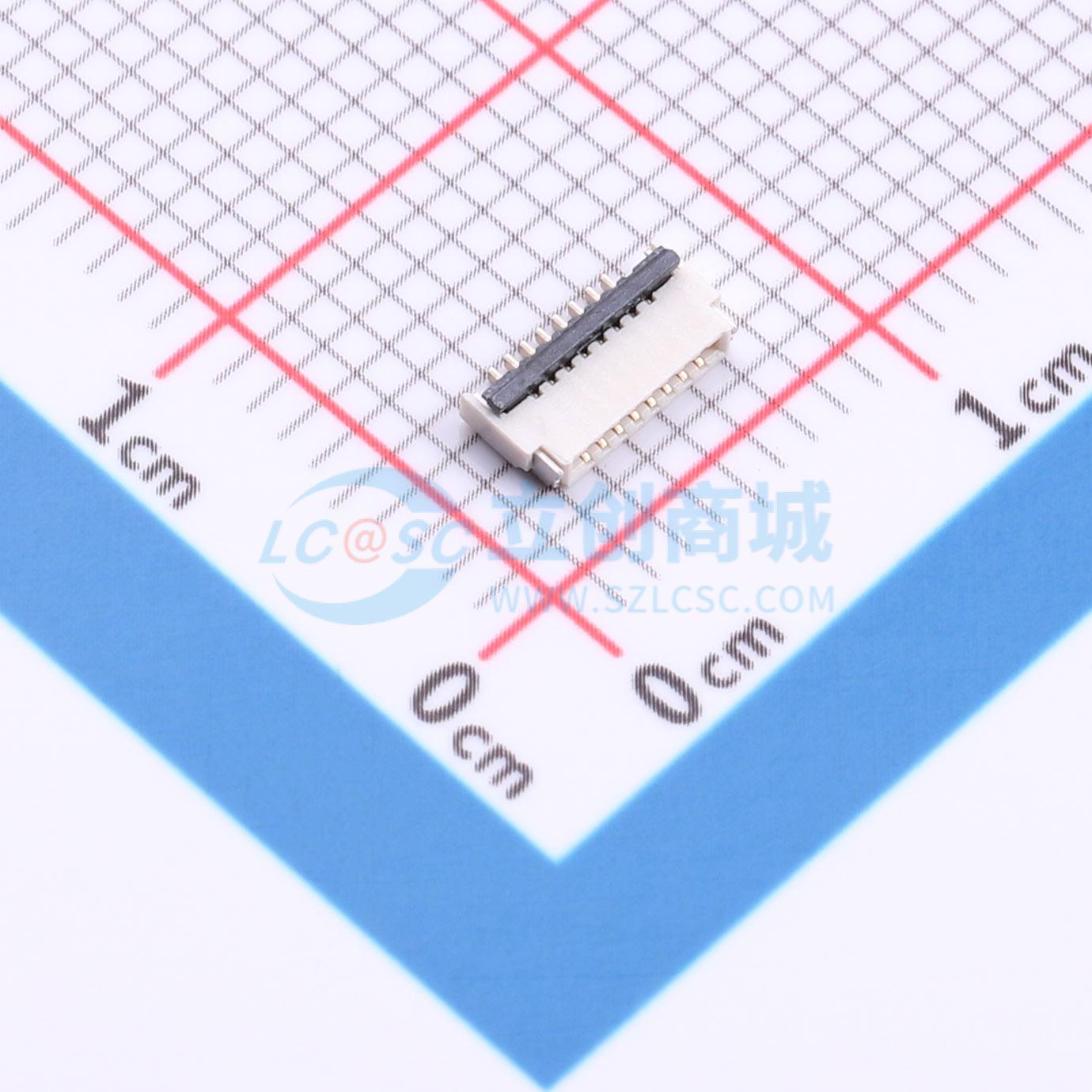 点击查看大图 XY-FPC-0.5-09-8P实物图