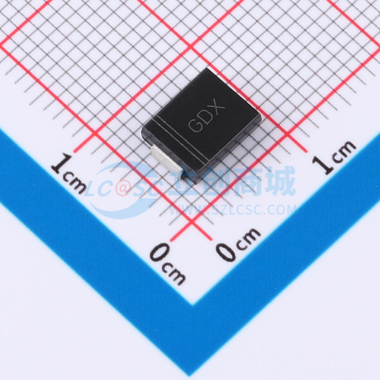点击查看大图 SMCJ10A实物图
