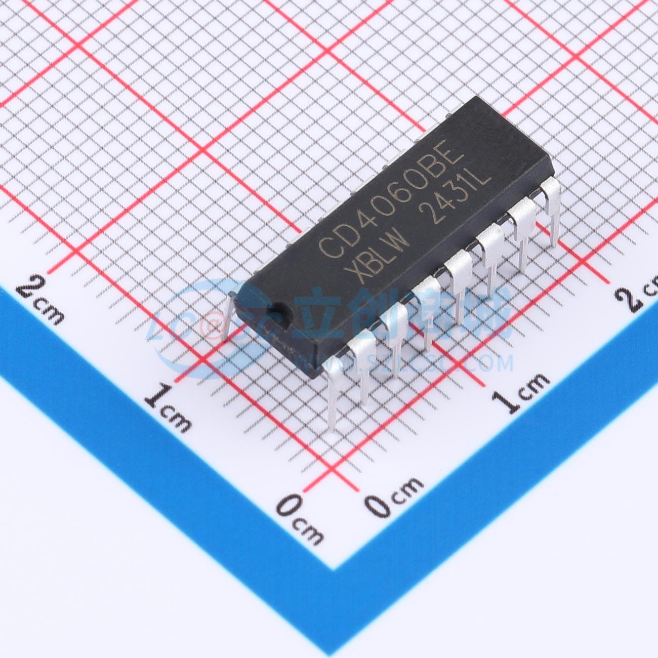 点击查看大图 CD4060BE实物图