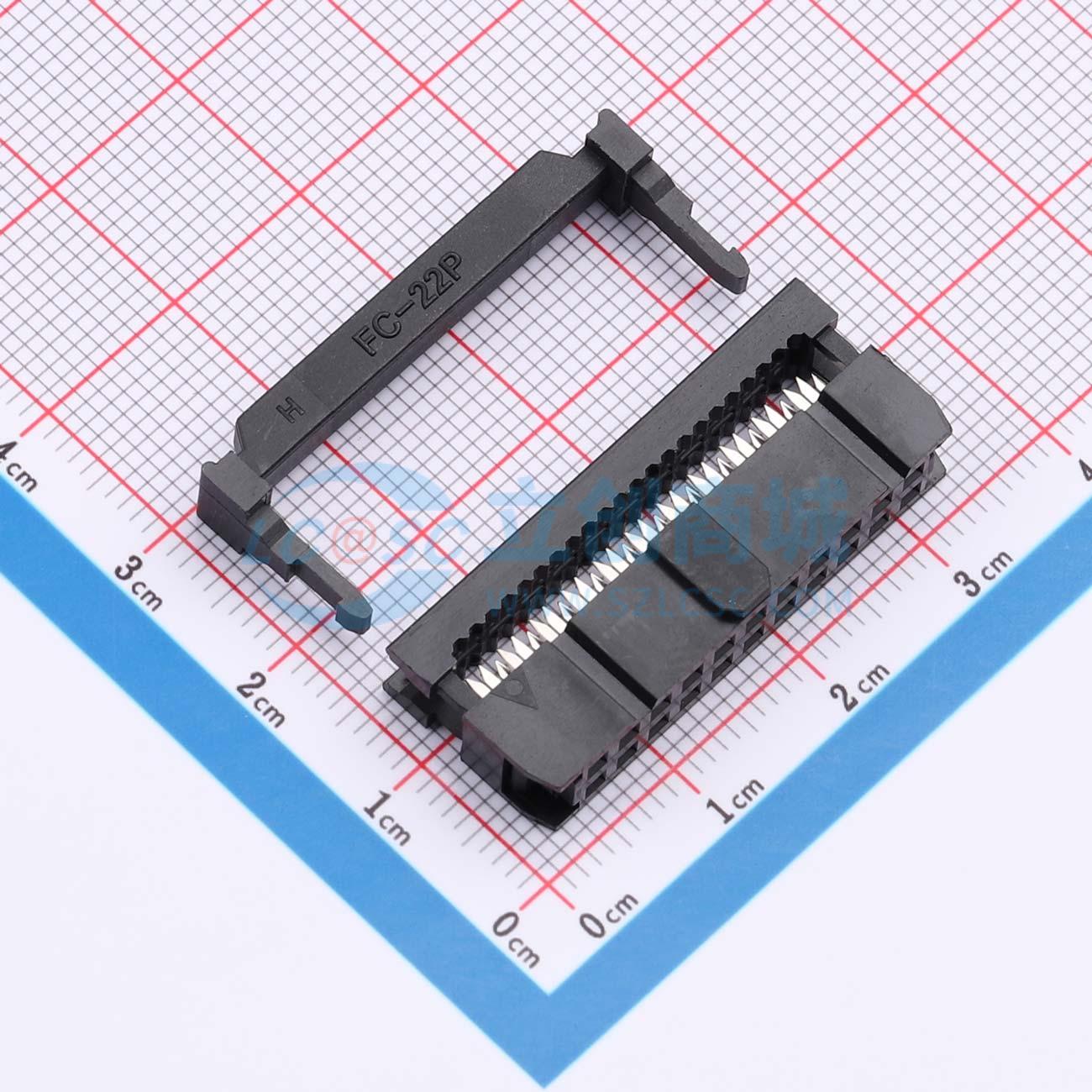 点击查看大图 XDFH-0258-2*11P实物图