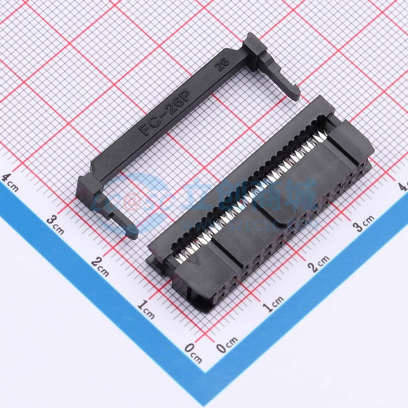 点击查看大图 XDFH-0258-2*13P实物图
