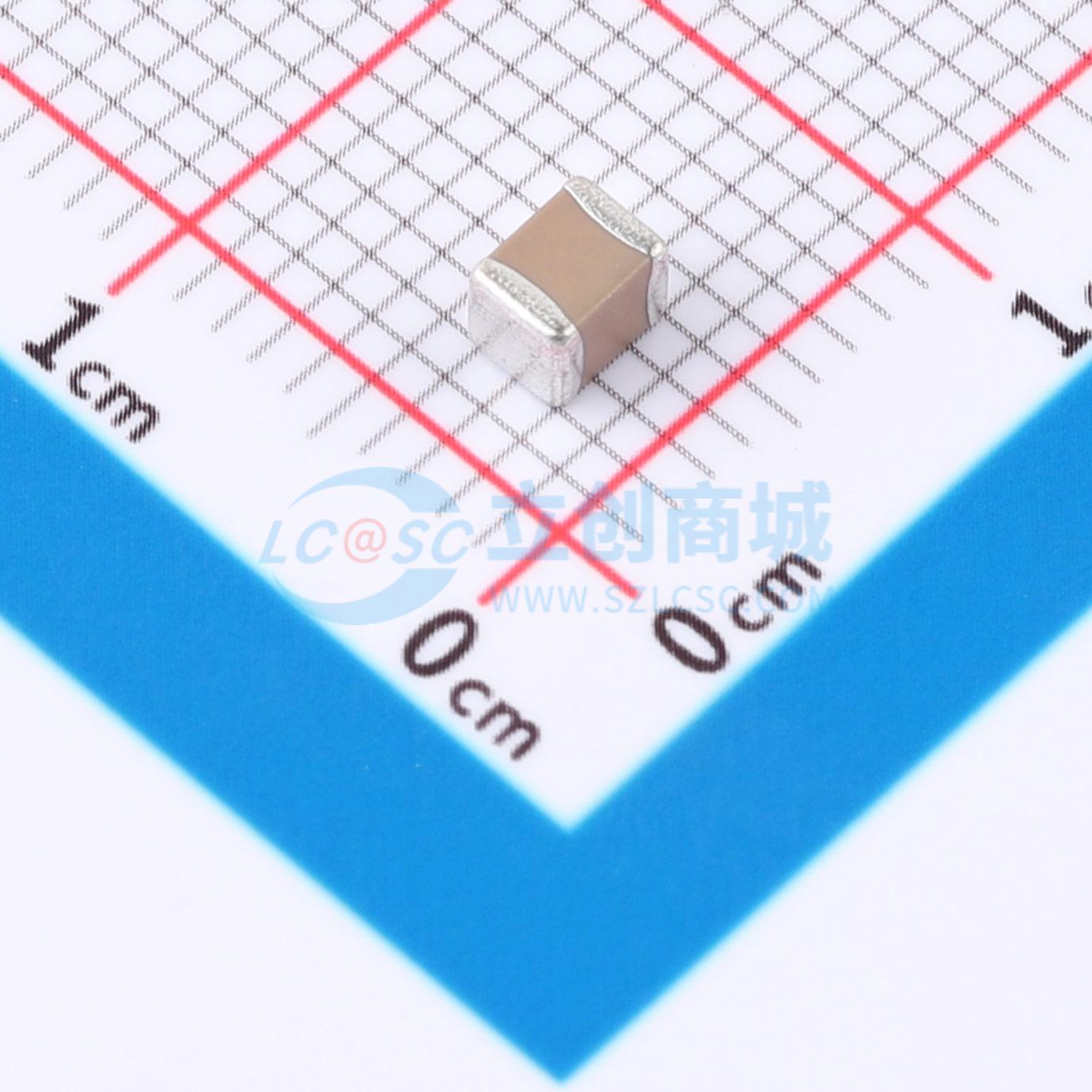 点击查看大图 CC1210X5R50V106KN实物图