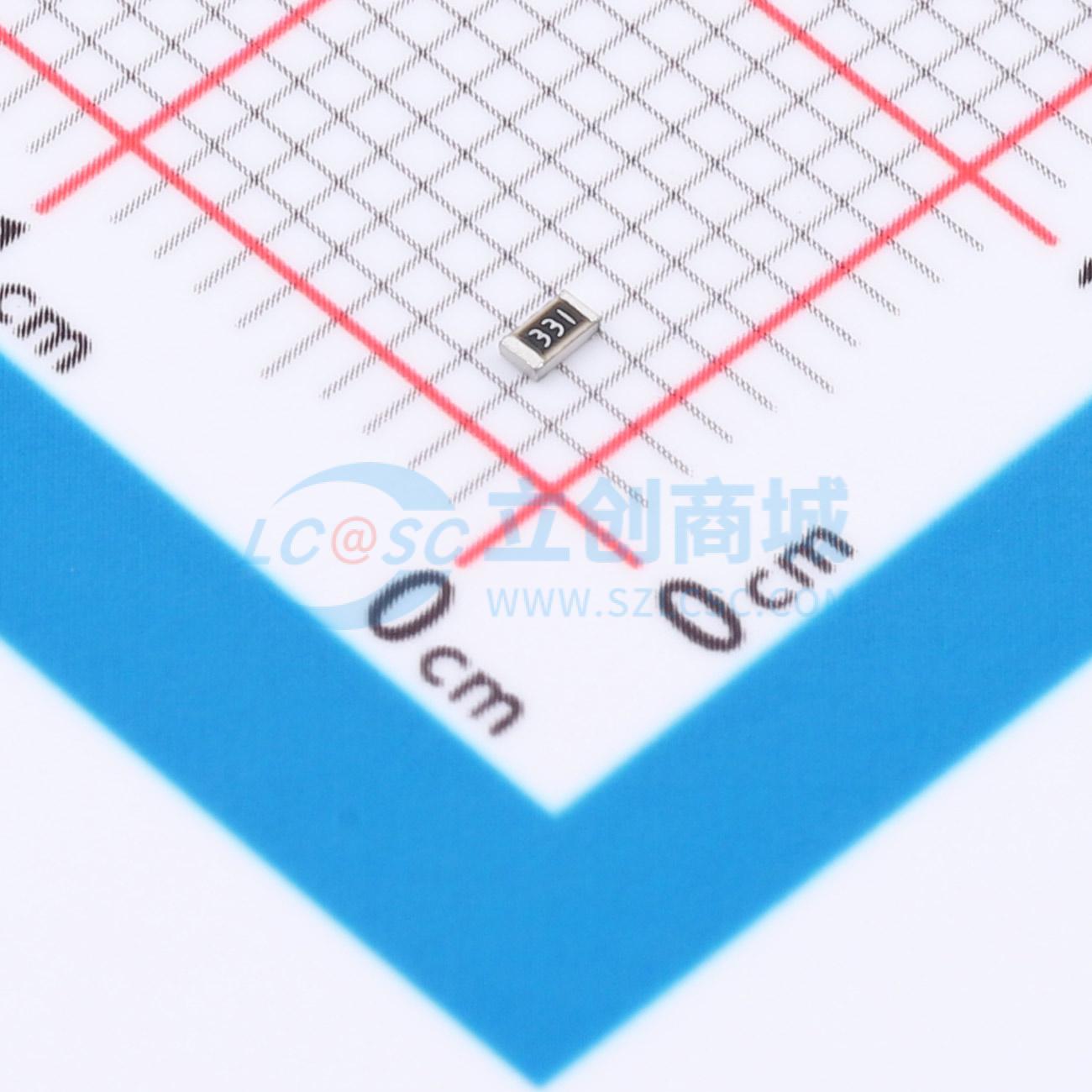点击查看大图 PTFR0603B330RV9实物图