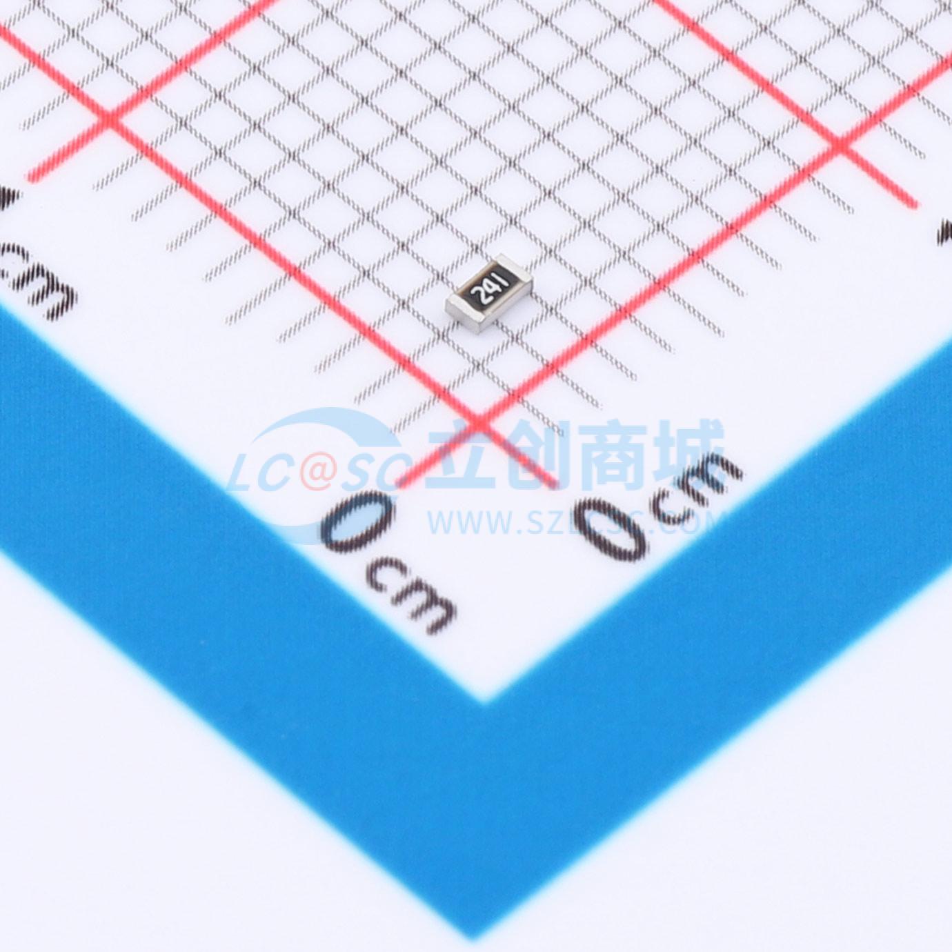 点击查看大图 PTFR0603B240RV9实物图