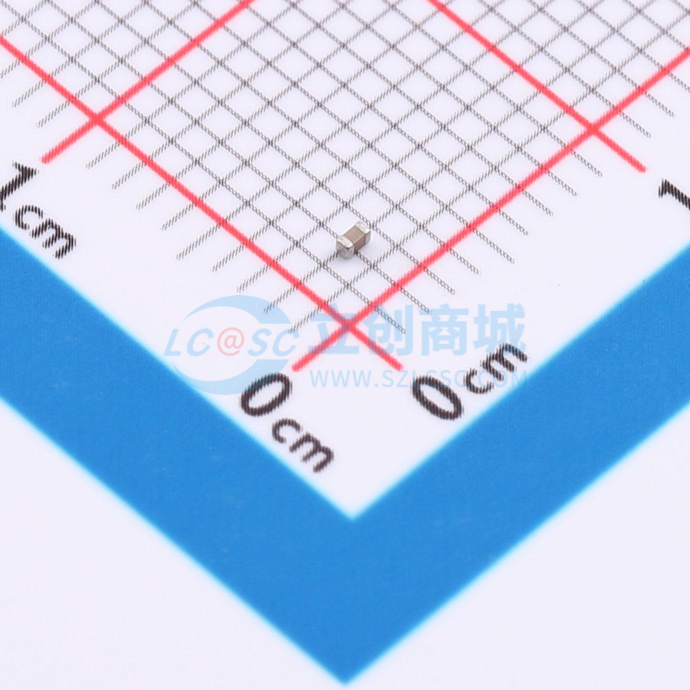 点击查看大图 CC0402X7R50V333KN实物图