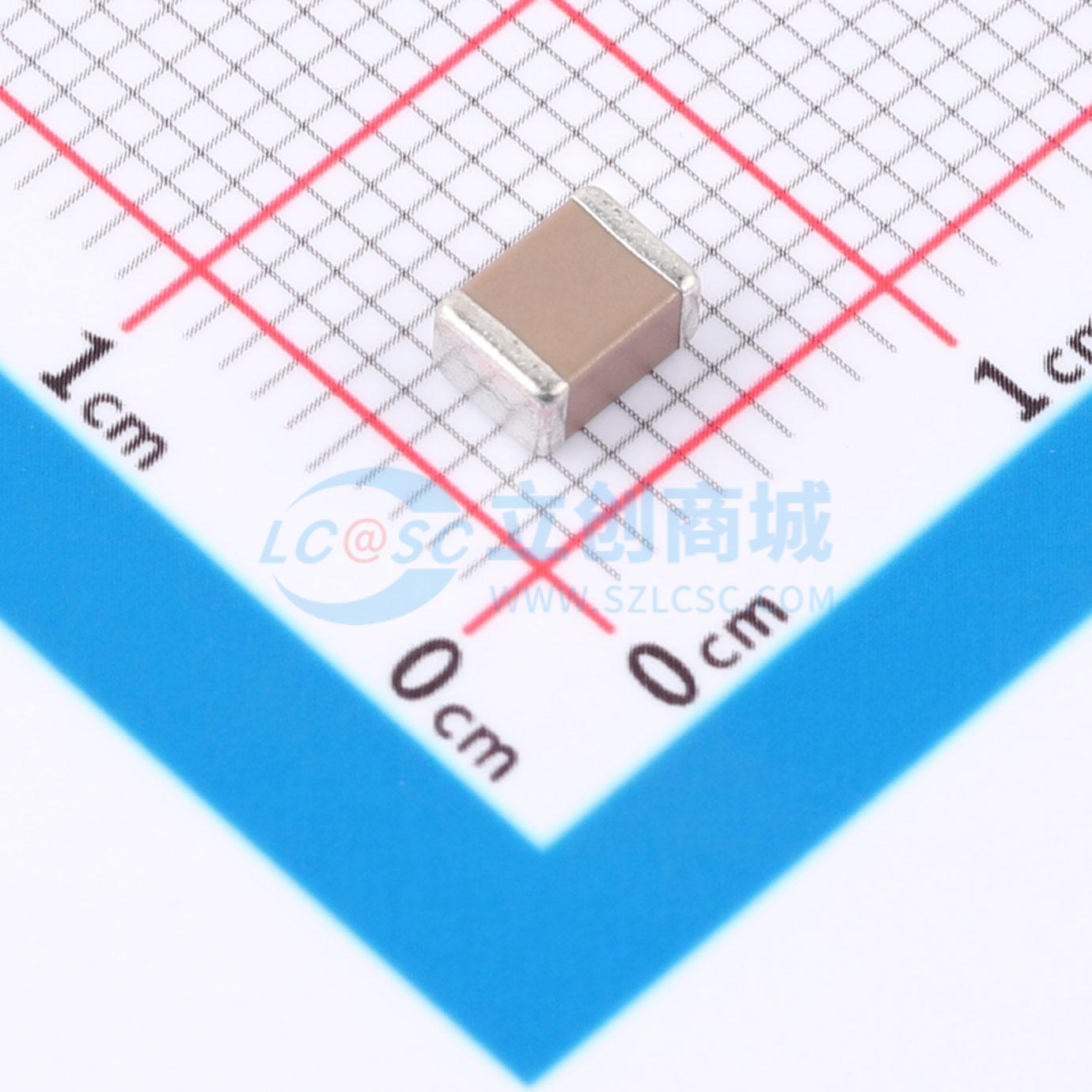 点击查看大图 CC1812X7R50V106KN实物图