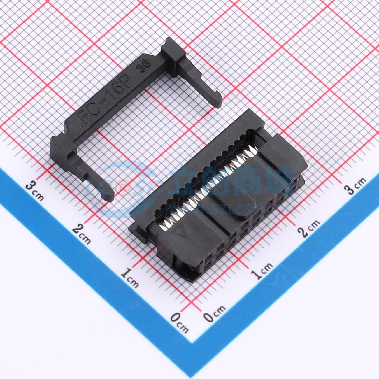 点击查看大图 XDFH-0258-2*8P实物图