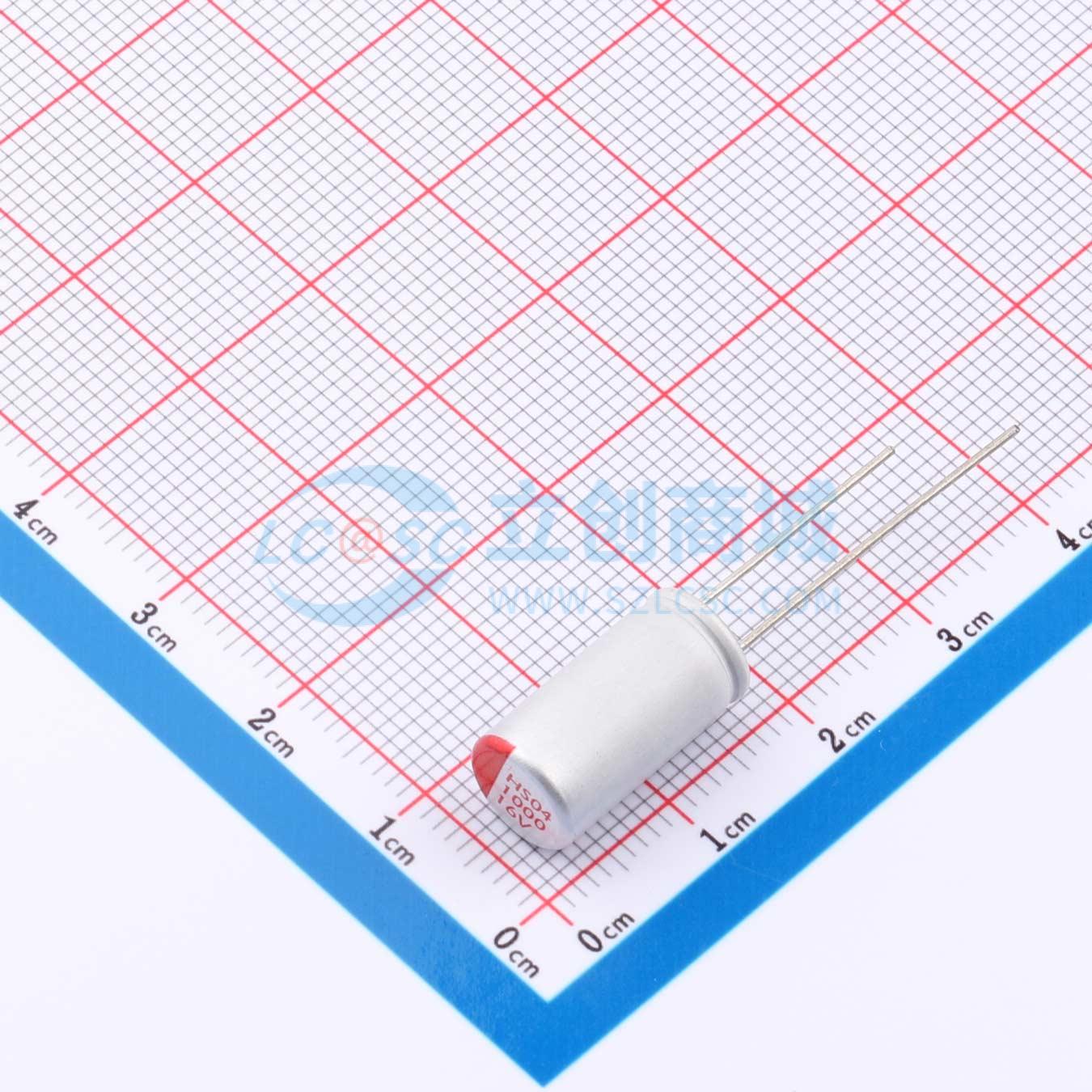 点击查看大图 RYHS16V1000UF8*16实物图