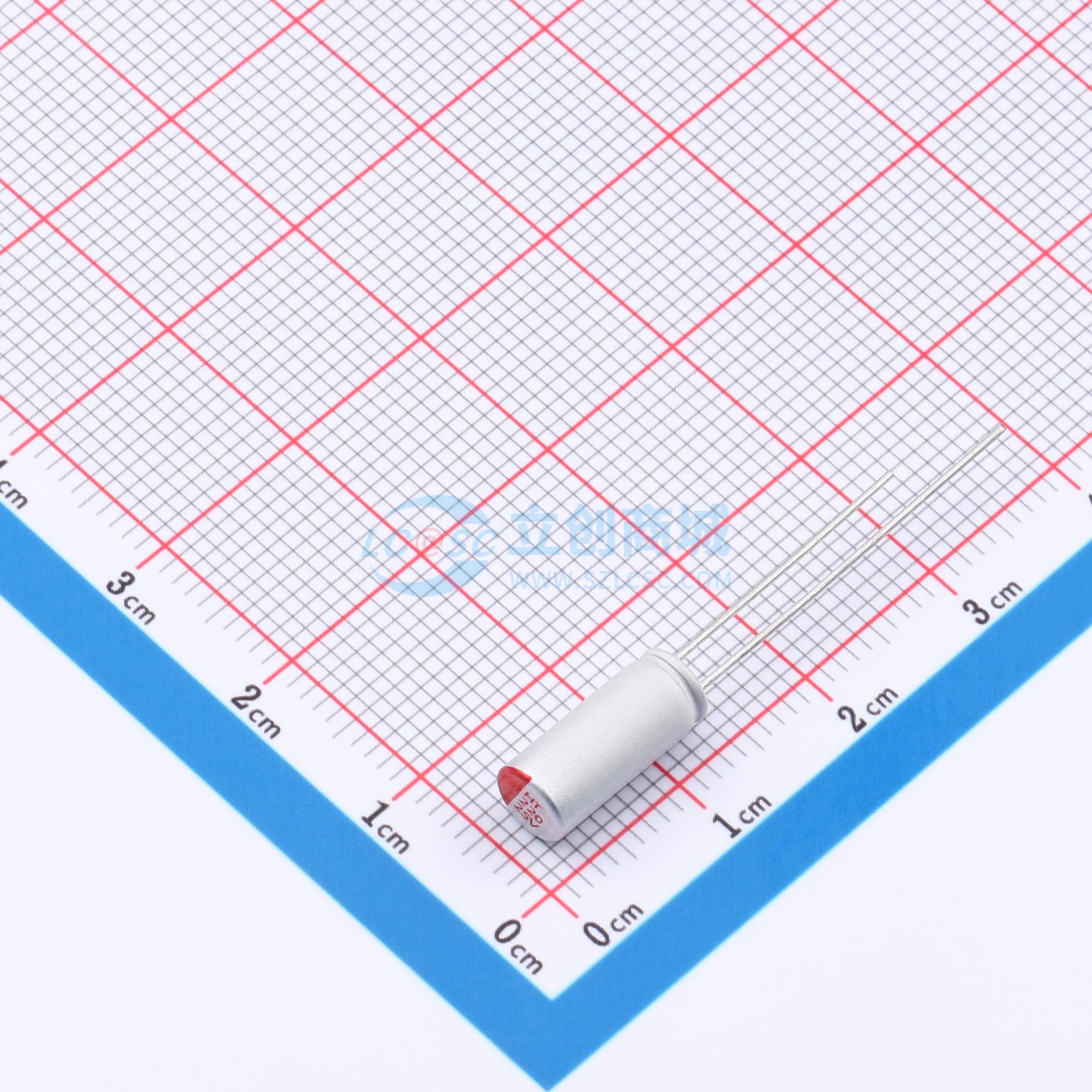 点击查看大图 RYHT25V220UF5*11实物图