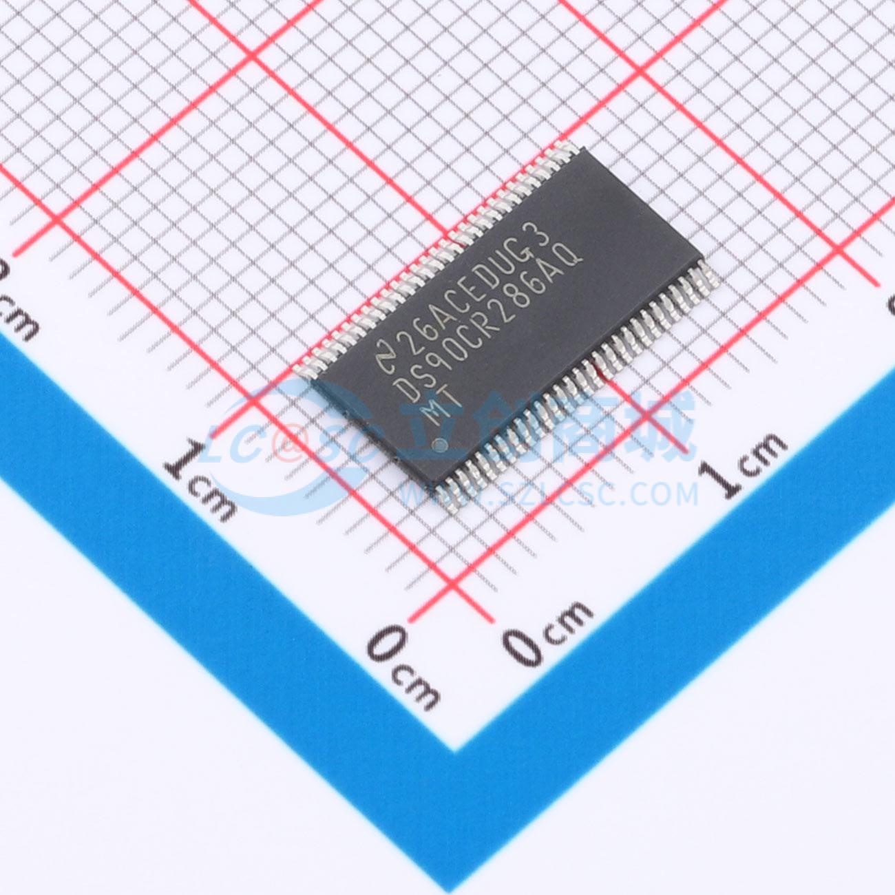 点击查看大图 DS90CR286AQMTX/NOPB实物图