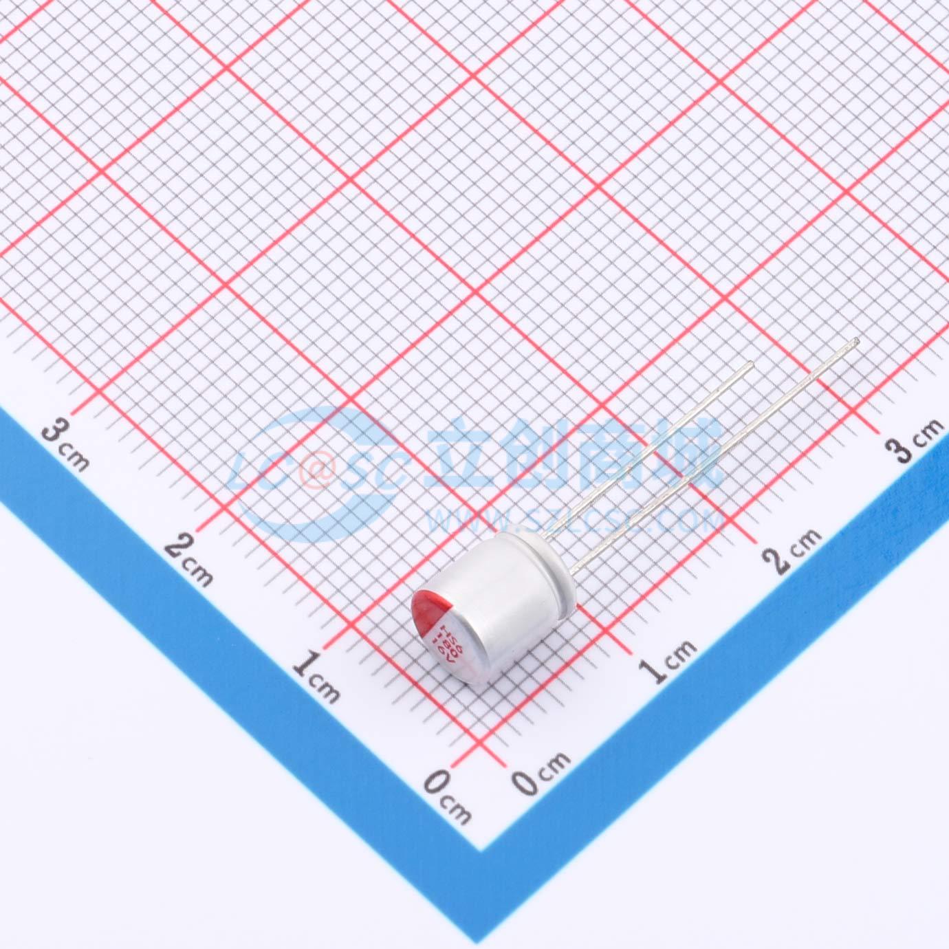 点击查看大图 RYHS16V180UF6*7实物图