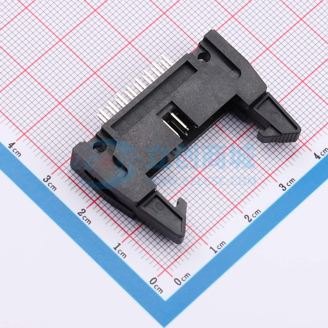 点击查看大图 DC2.54-2*8PZ实物图