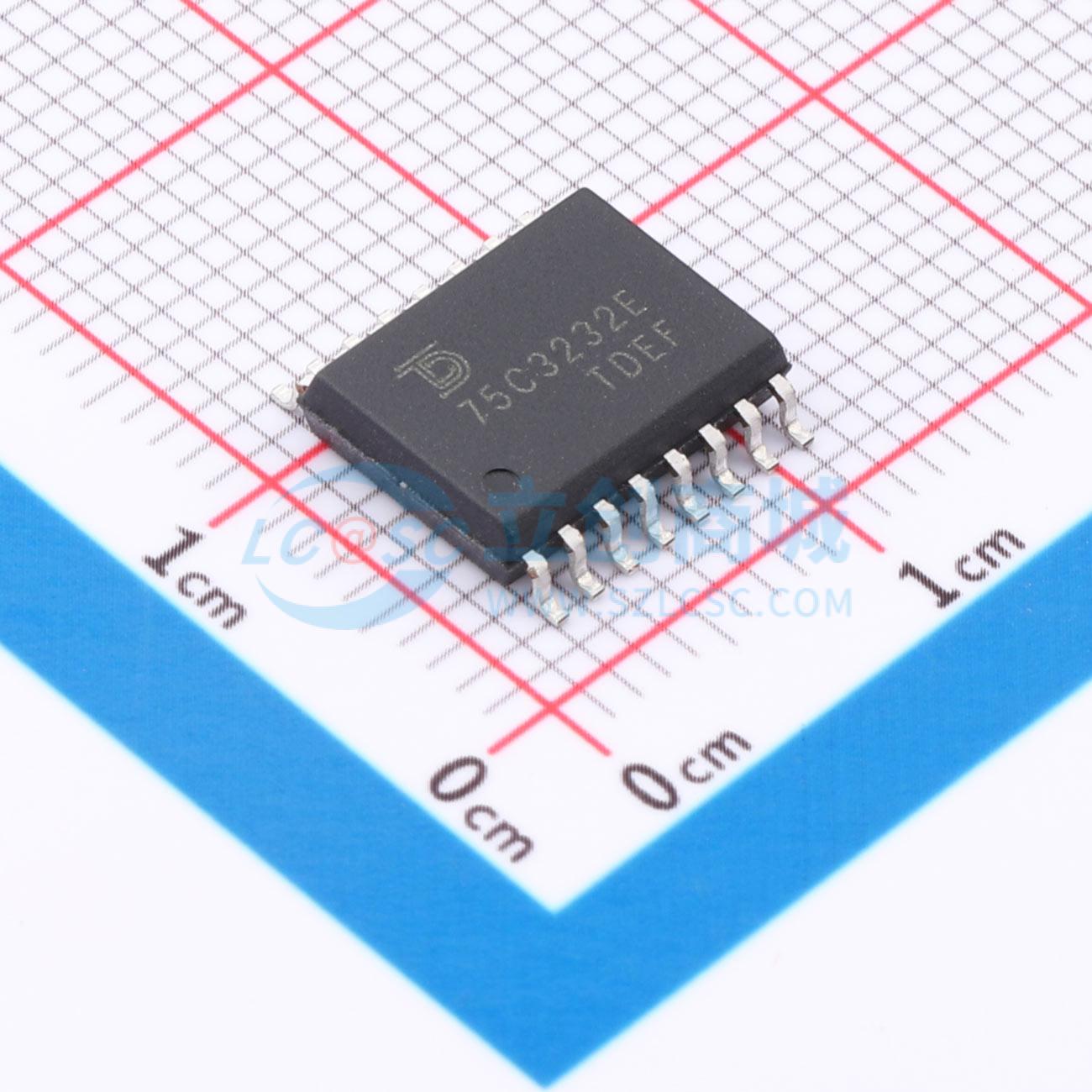 点击查看大图 SN75C3232EDWR-TUDI实物图