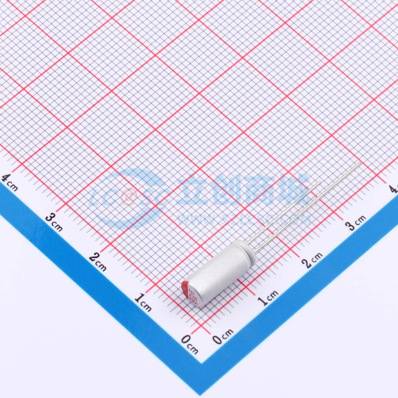 点击查看大图 RYHT25V270UF5*11实物图