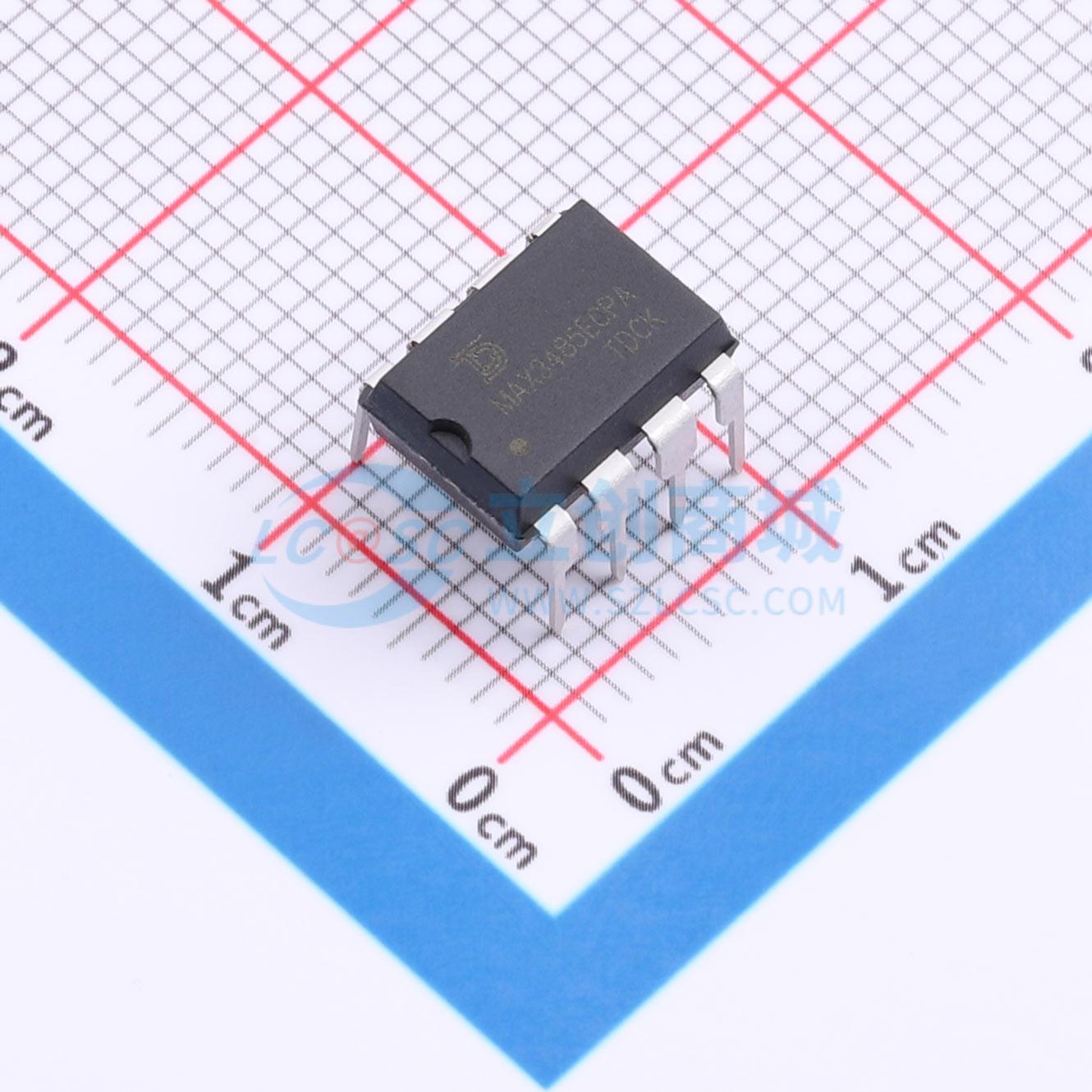 点击查看大图 MAX3485ECPA-TUDI实物图
