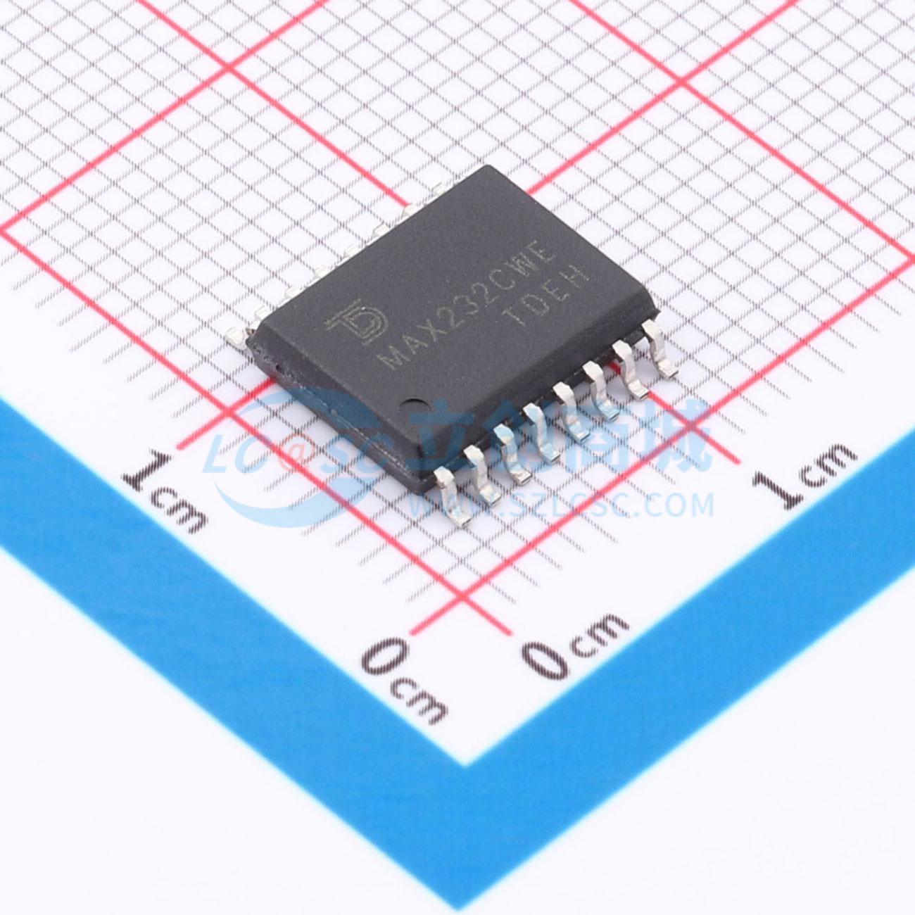 点击查看大图 MAX232CWE-TUDI实物图