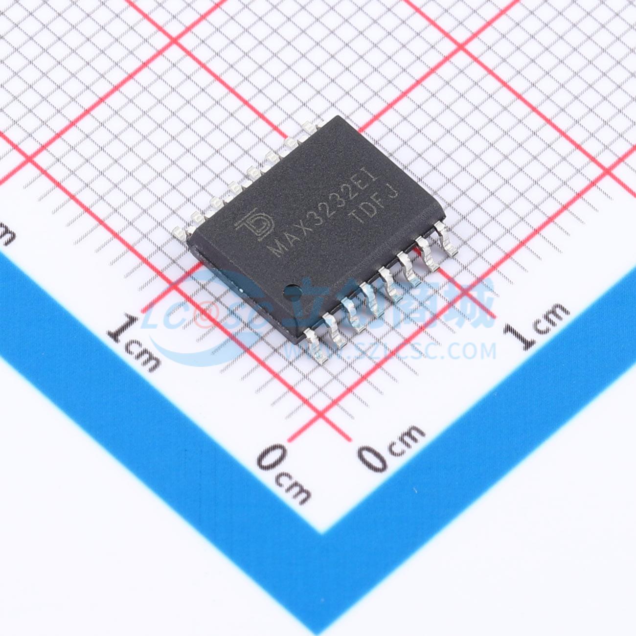 点击查看大图 MAX3232EIDWR-TUDI实物图