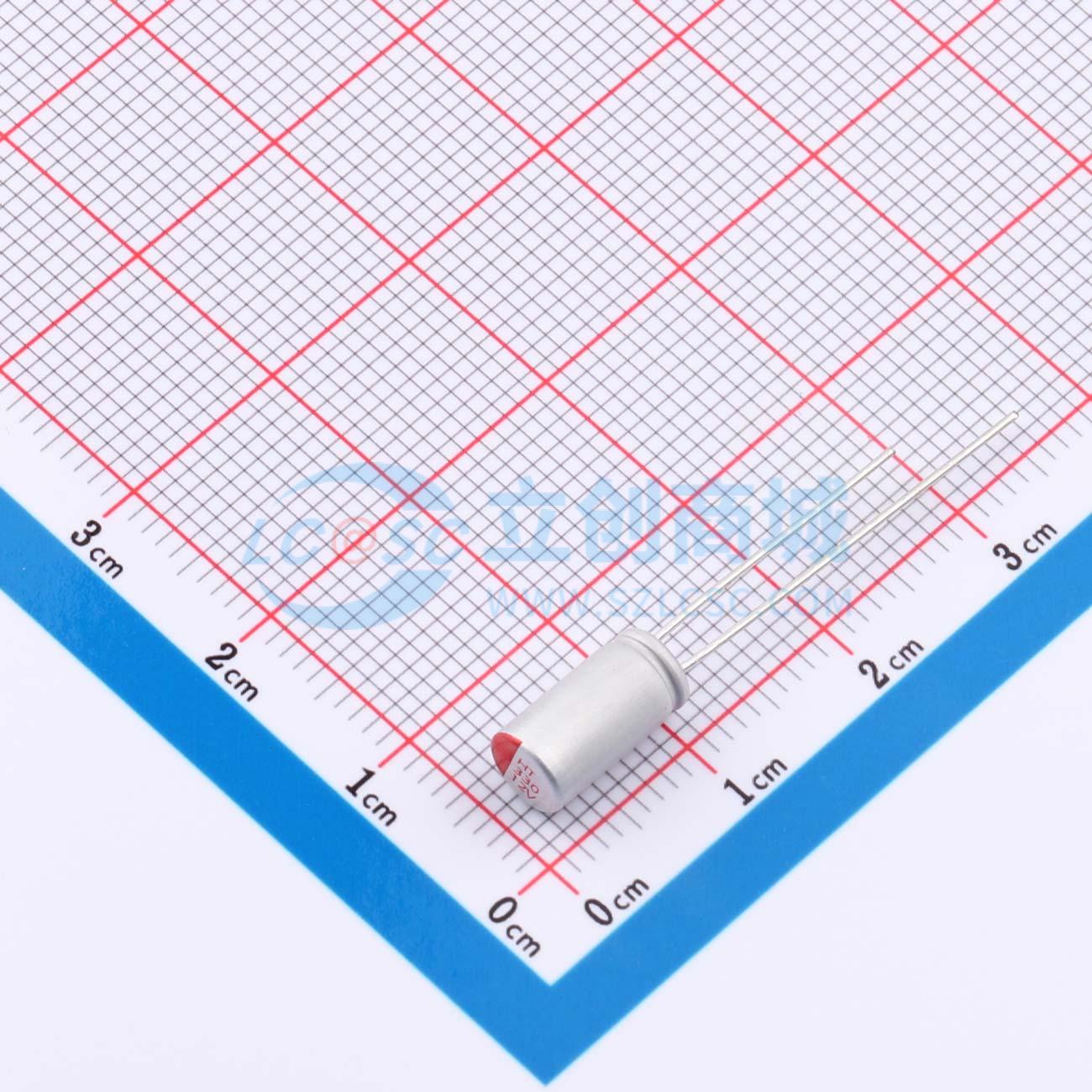 点击查看大图 RYHT12V330UF5*9实物图