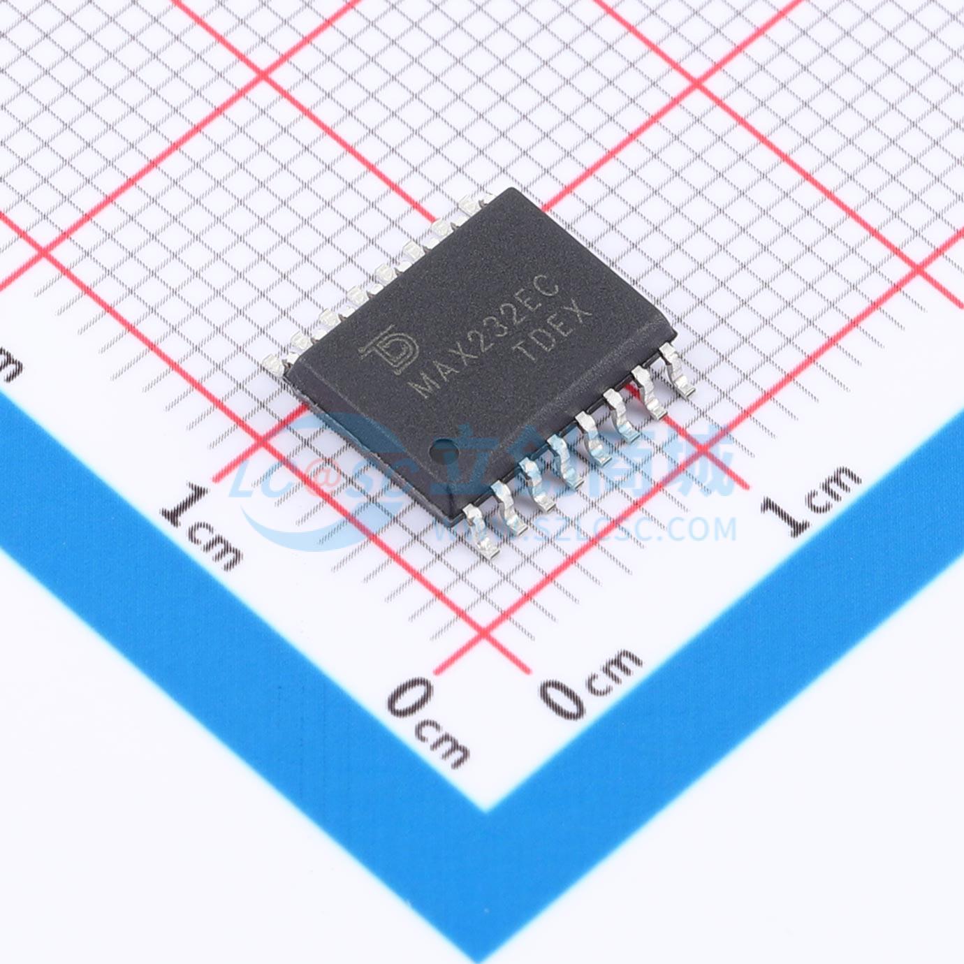 点击查看大图 MAX232ECDWR-TUDI实物图