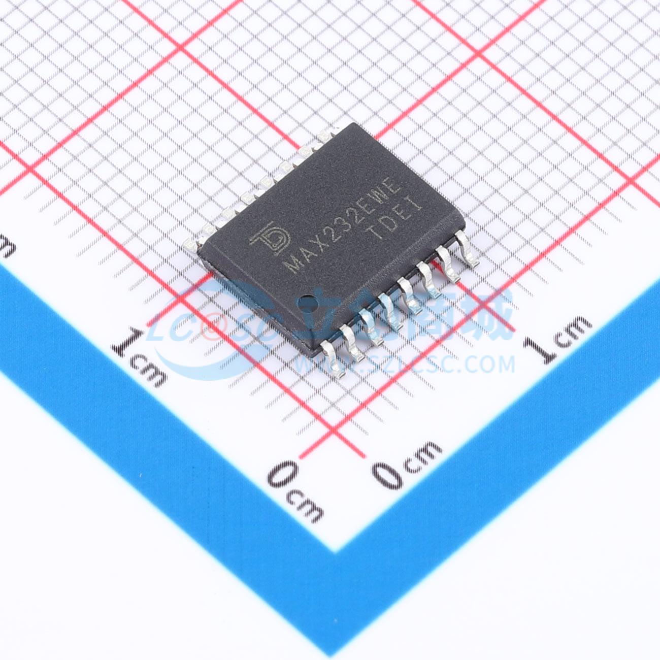 点击查看大图 MAX232EWE-TUDI实物图