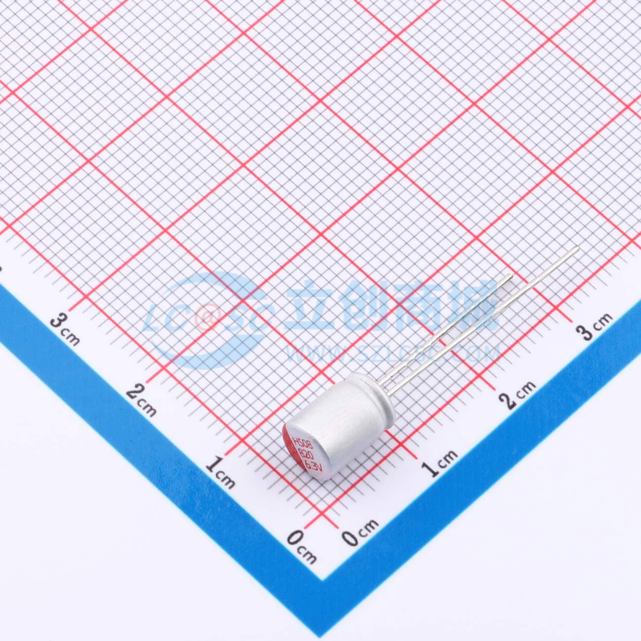 点击查看大图 RYHS6.3V820UF6*8实物图