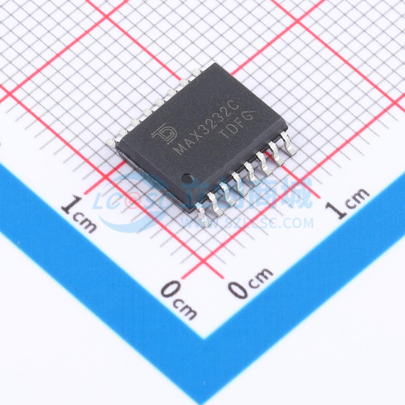 点击查看大图 MAX3232CDWR-TUDI实物图