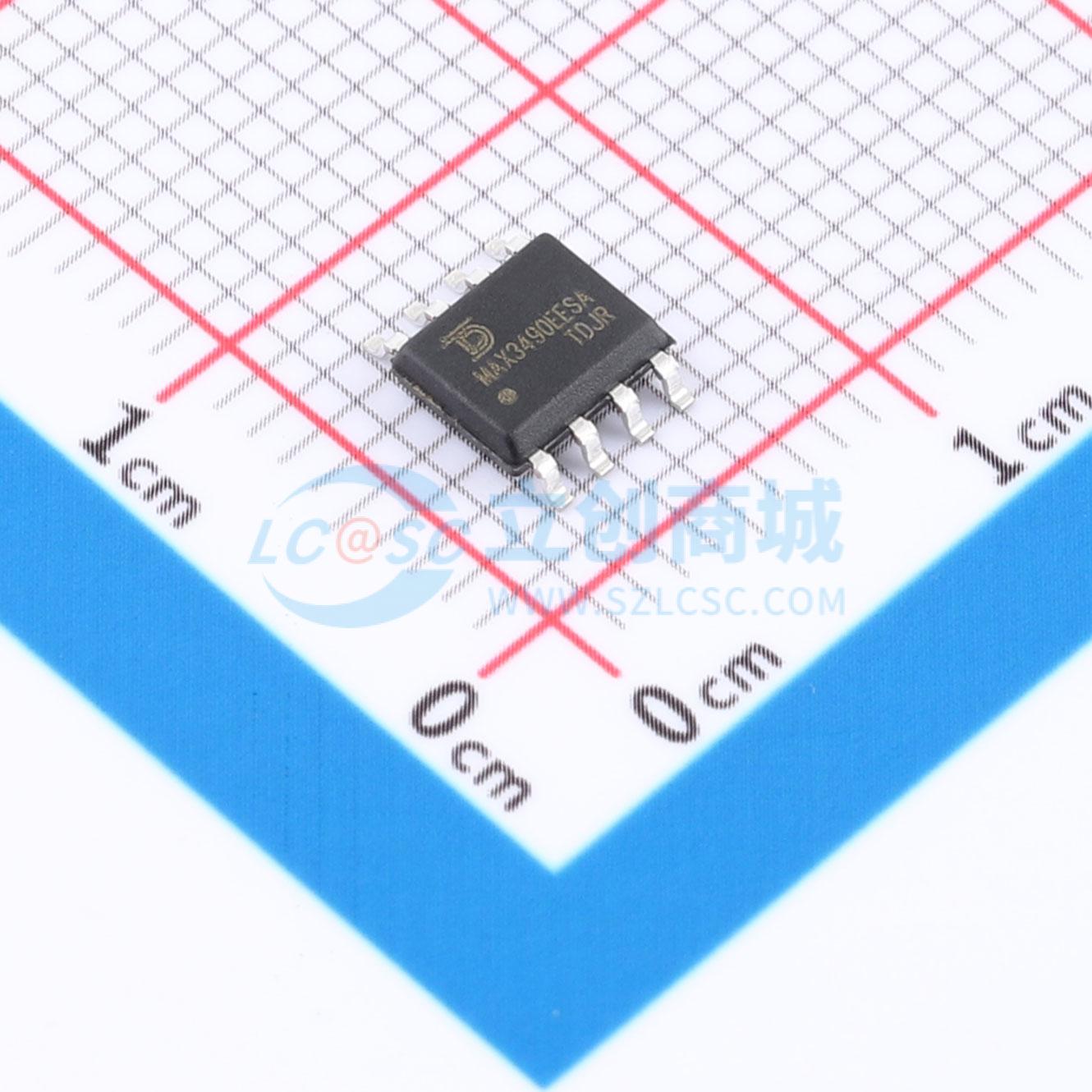 点击查看大图 MAX3490EESA-TUDI实物图