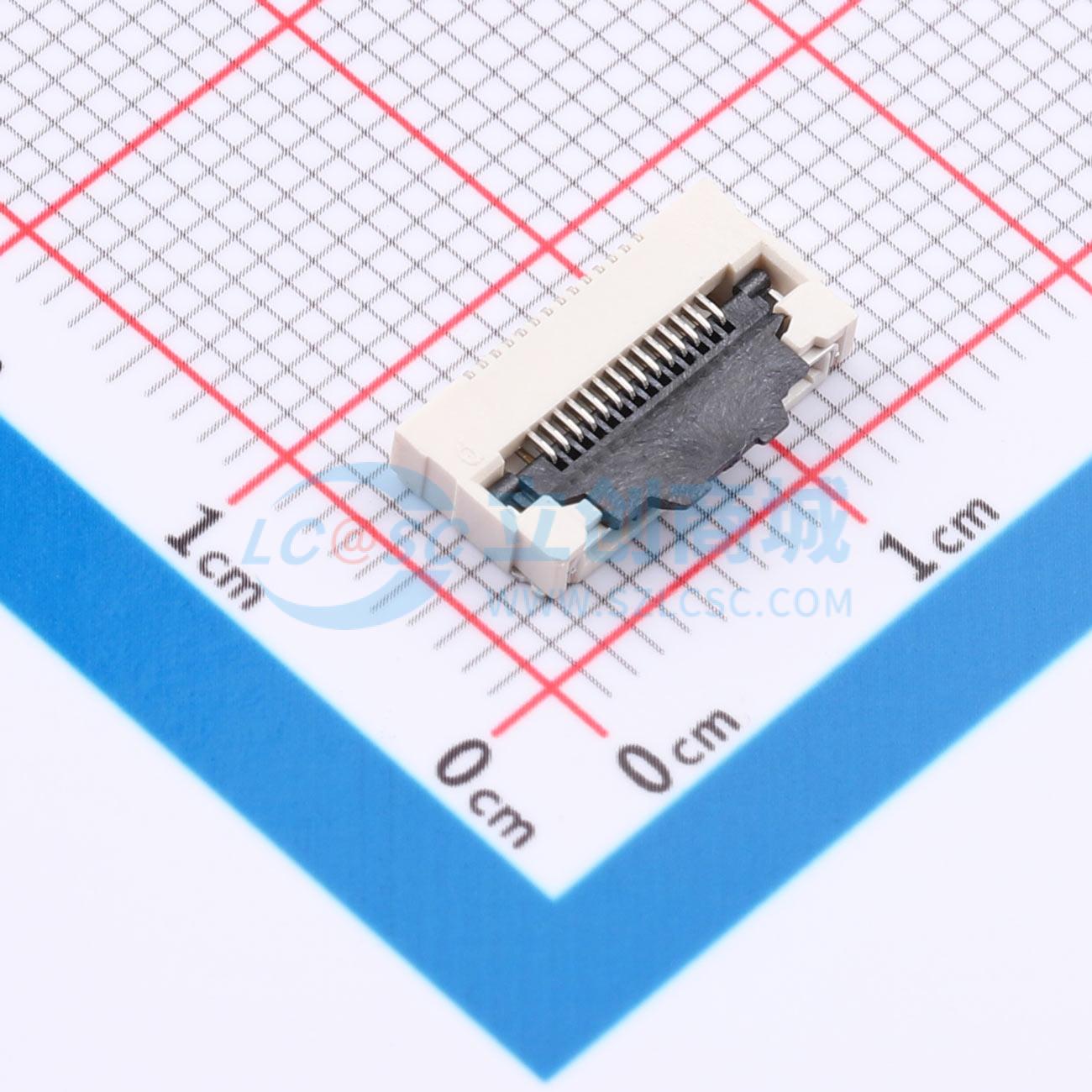 点击查看大图 FPC12-Q0.5-14ABRH22实物图