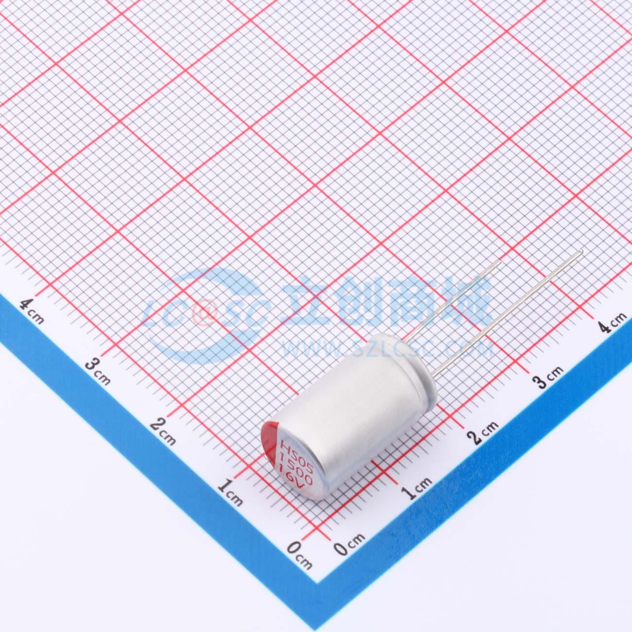 点击查看大图 RYHS16V1500UF10*16实物图