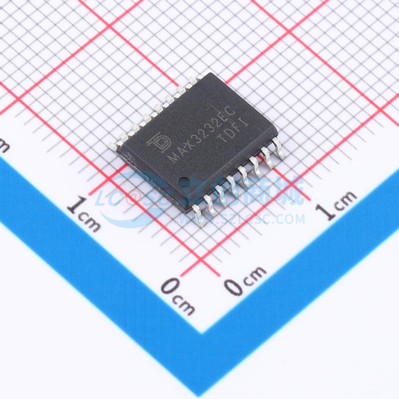 点击查看大图 MAX3232ECDWR-TUDI实物图