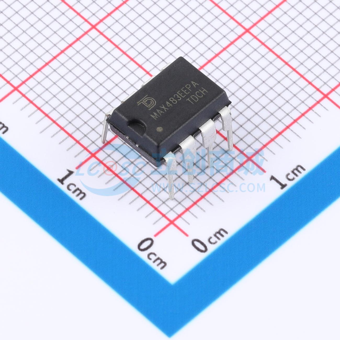 点击查看大图 MAX483EEPA-TUDI实物图