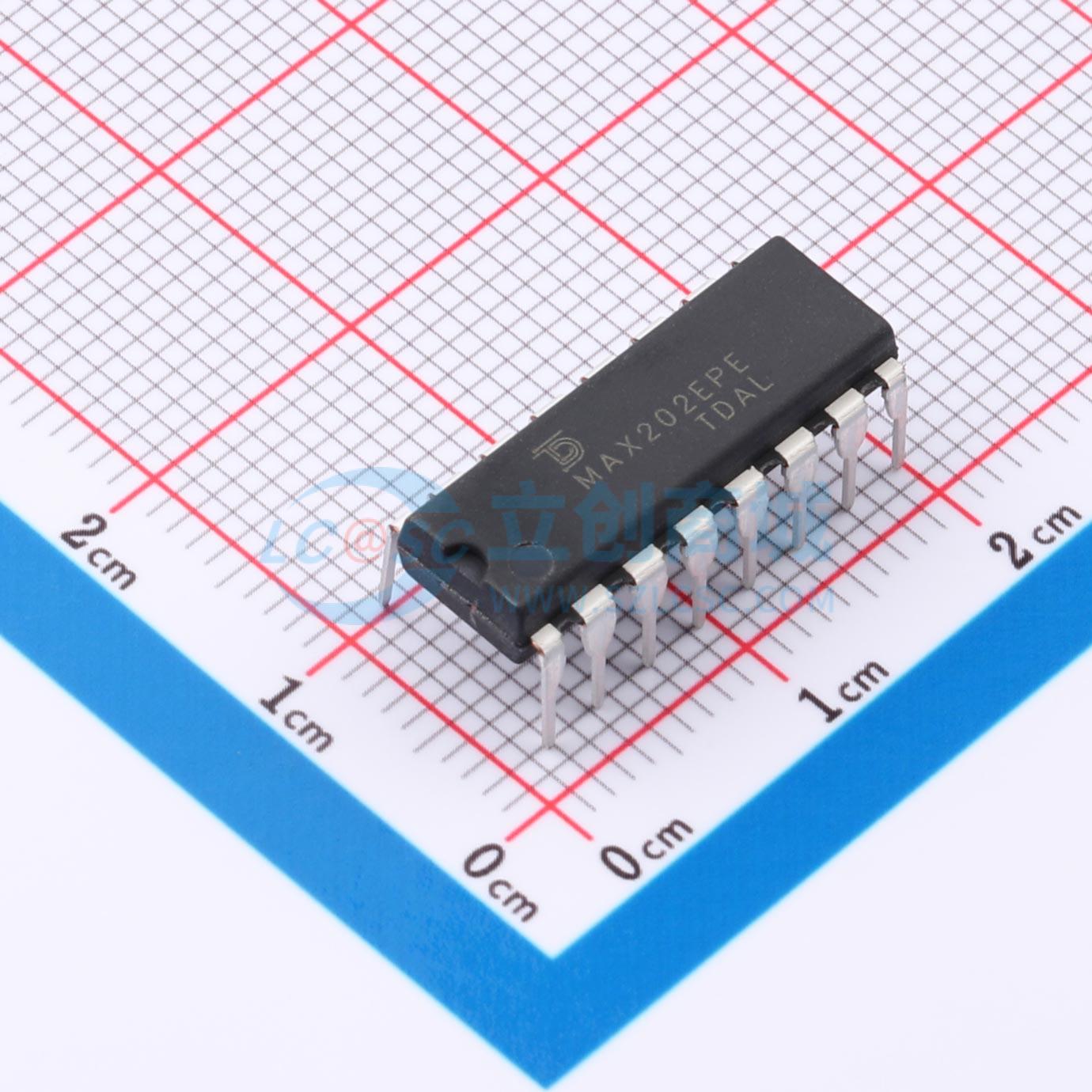 点击查看大图 MAX202EPE-TUDI实物图