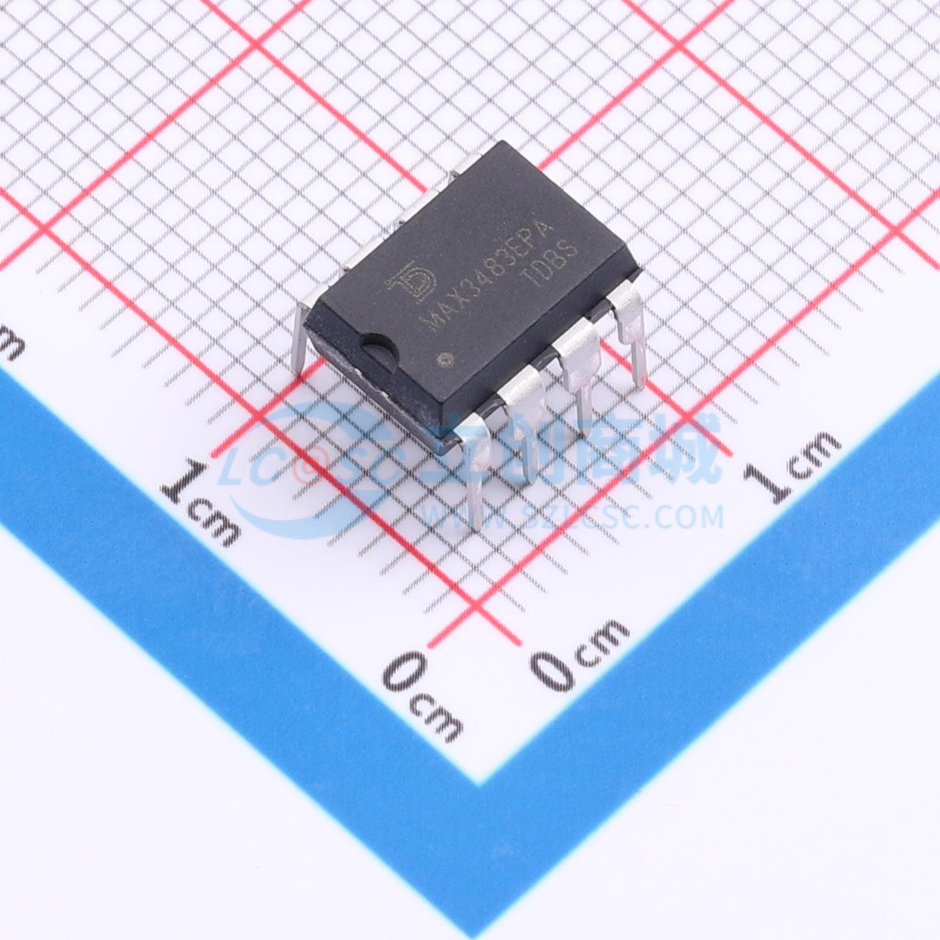 点击查看大图 MAX3483EPA-TUDI实物图