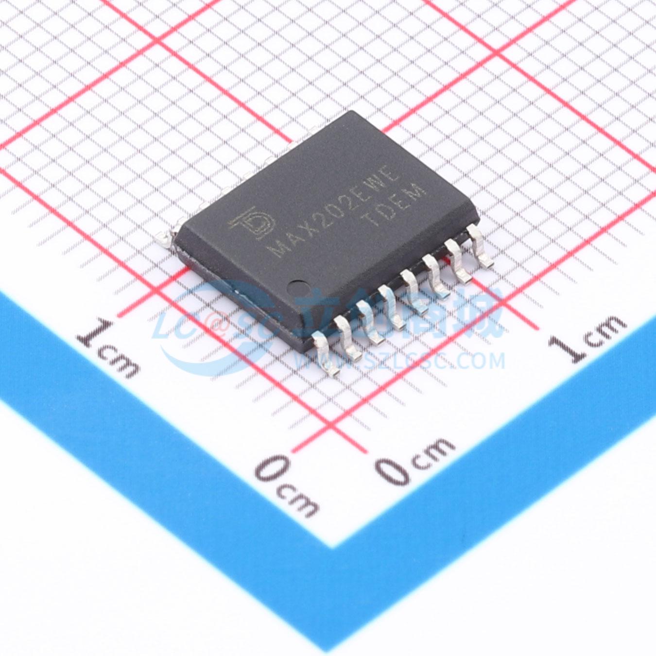 点击查看大图 MAX202EWE-TUDI实物图