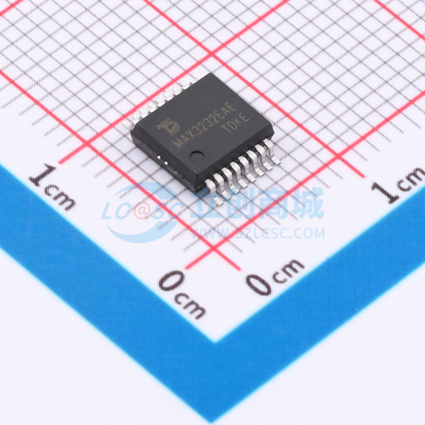 点击查看大图 MAX3232EAE-TUDI实物图