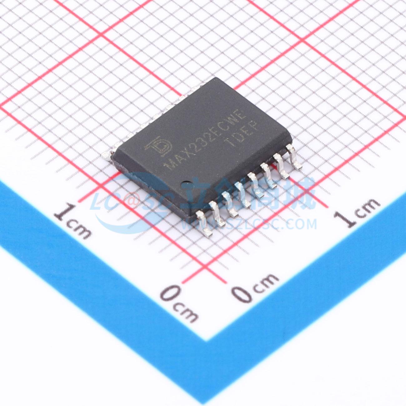 点击查看大图 MAX232ECWE-TUDI实物图