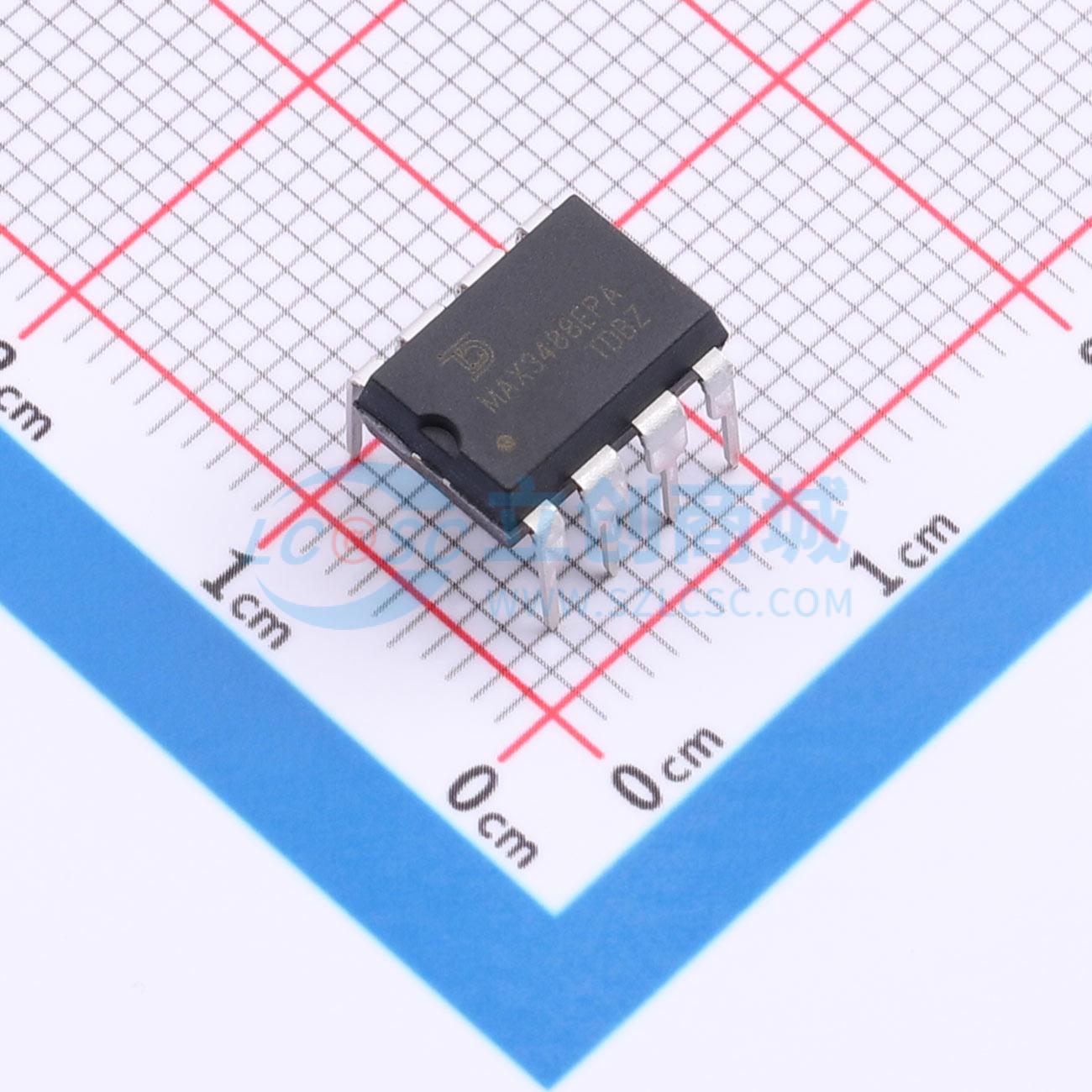 点击查看大图 MAX3488EPA-TUDI实物图