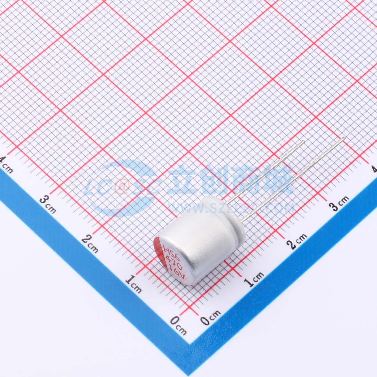 点击查看大图 RYHS16V470UF10*12实物图