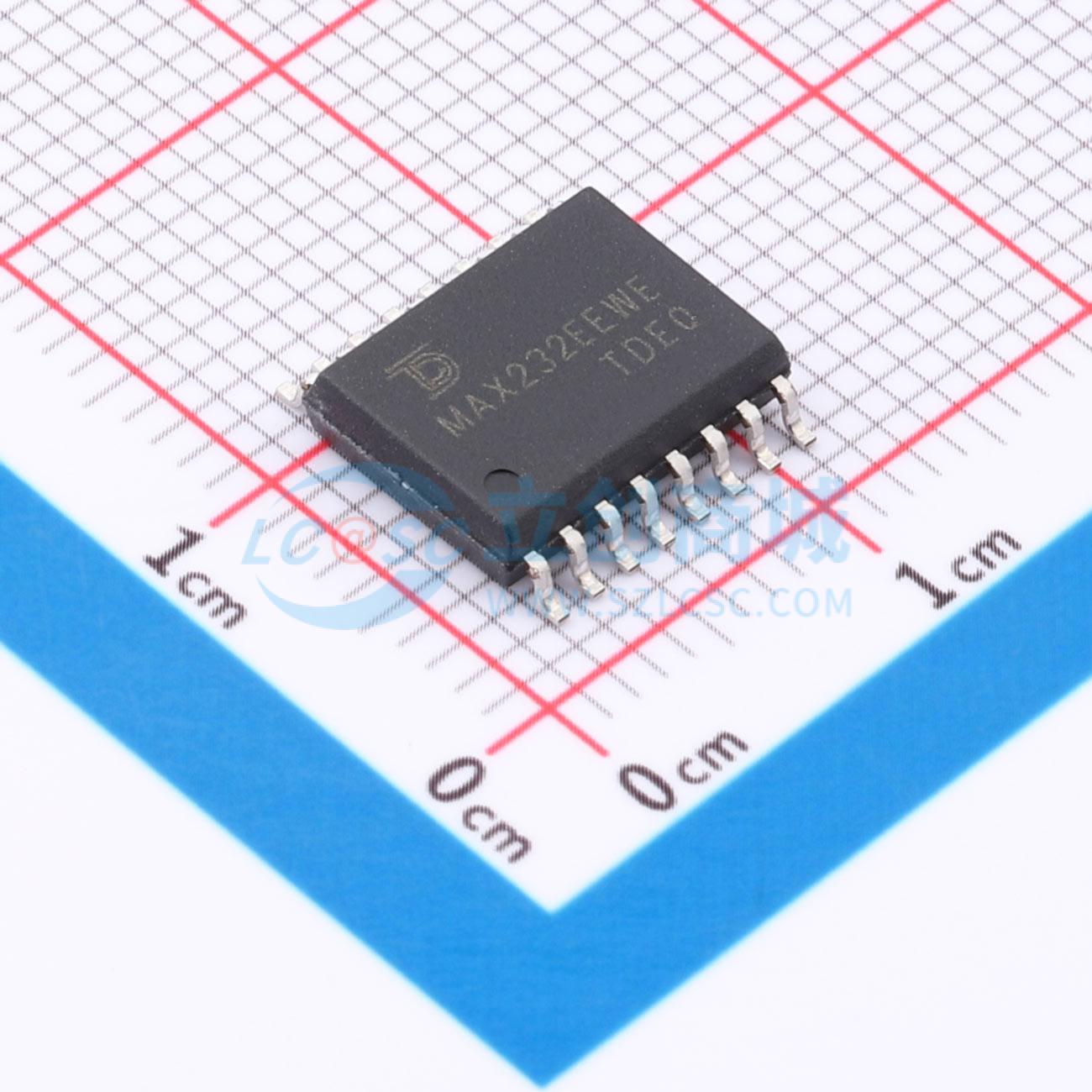 点击查看大图 MAX232EEWE-TUDI实物图